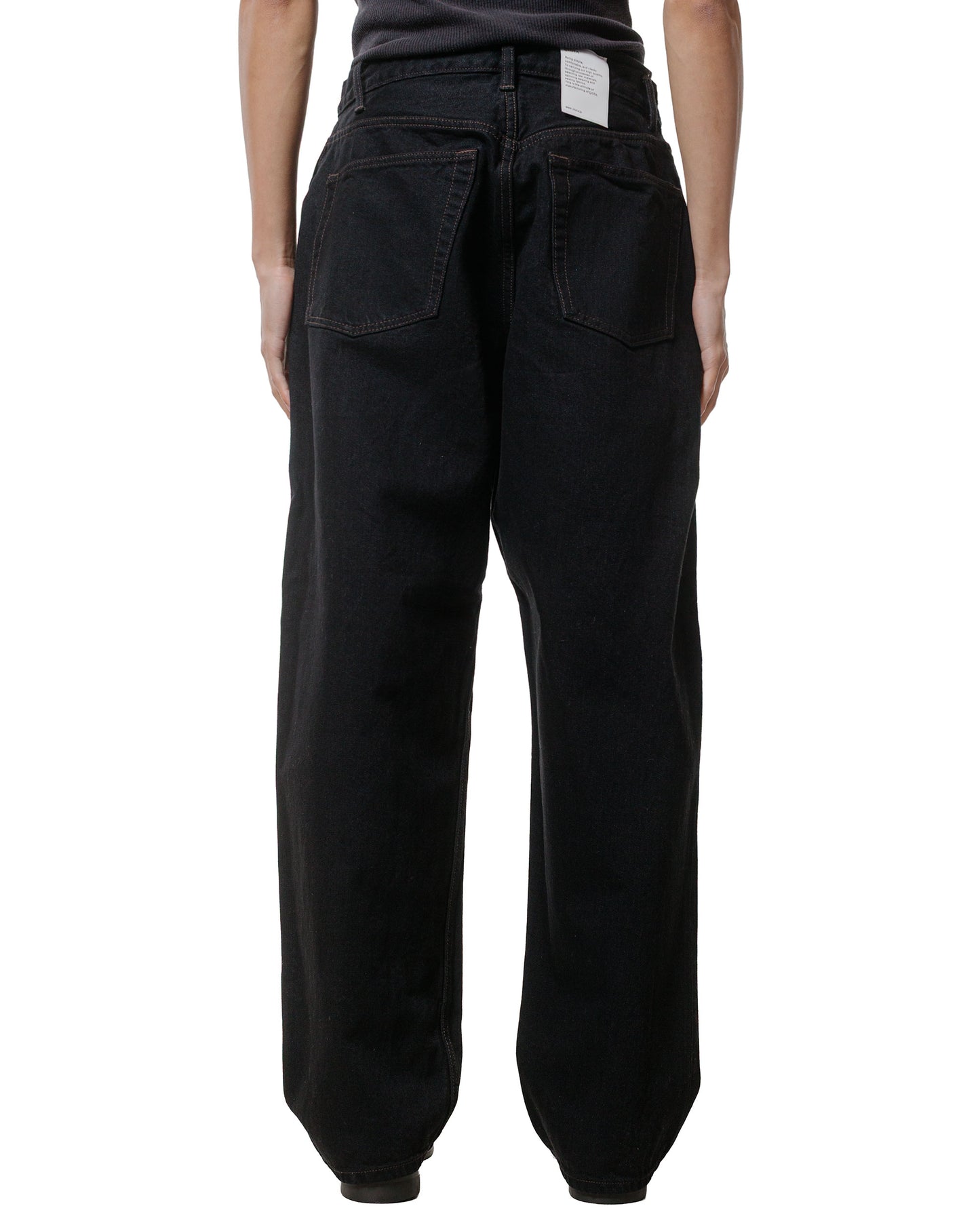 lost & found CIOTA CIOTA Baggy 5 Pockets Pants Black One Wash