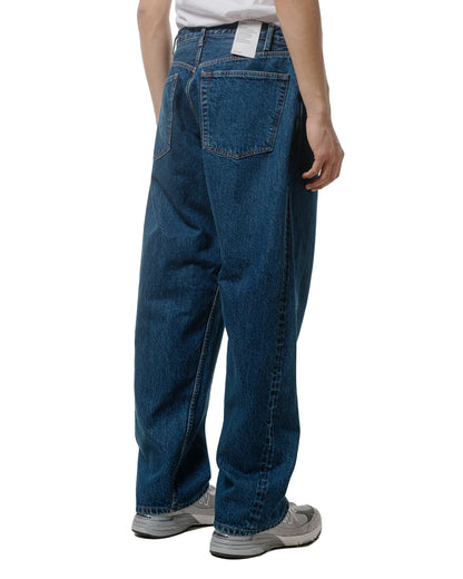 lost & found CIOTA CIOTA Baggy 5 Pockets Pants Dark Blue Damage