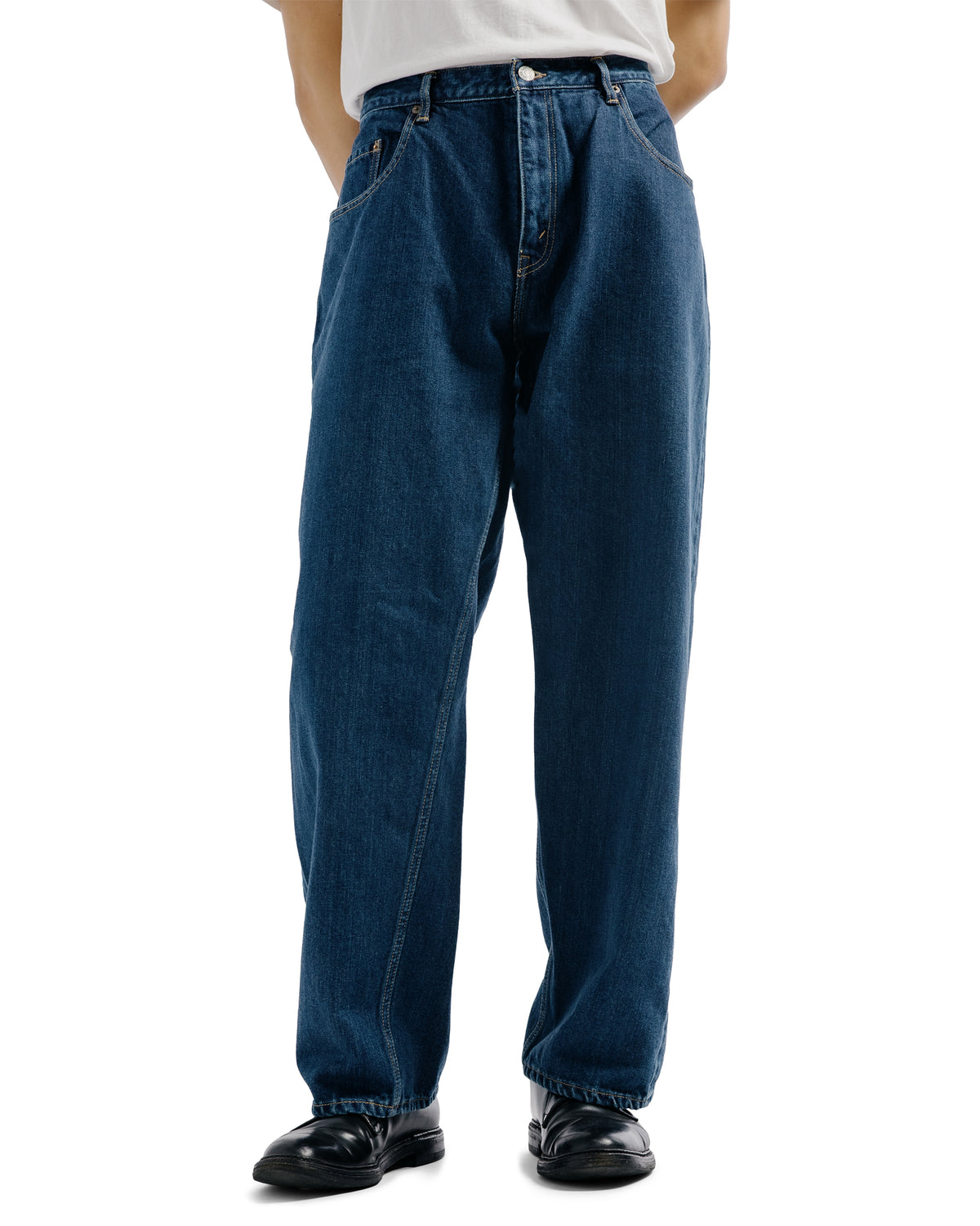 CIOTA Baggy 5 Pockets Pants Deep Blue