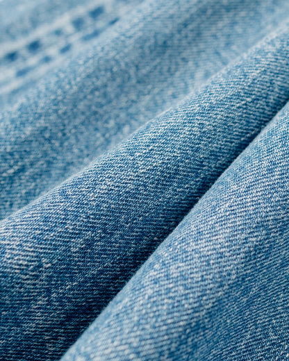 lost & found CIOTA CIOTA Baggy 5 Pockets Pants Medium Dark Blue Damage
