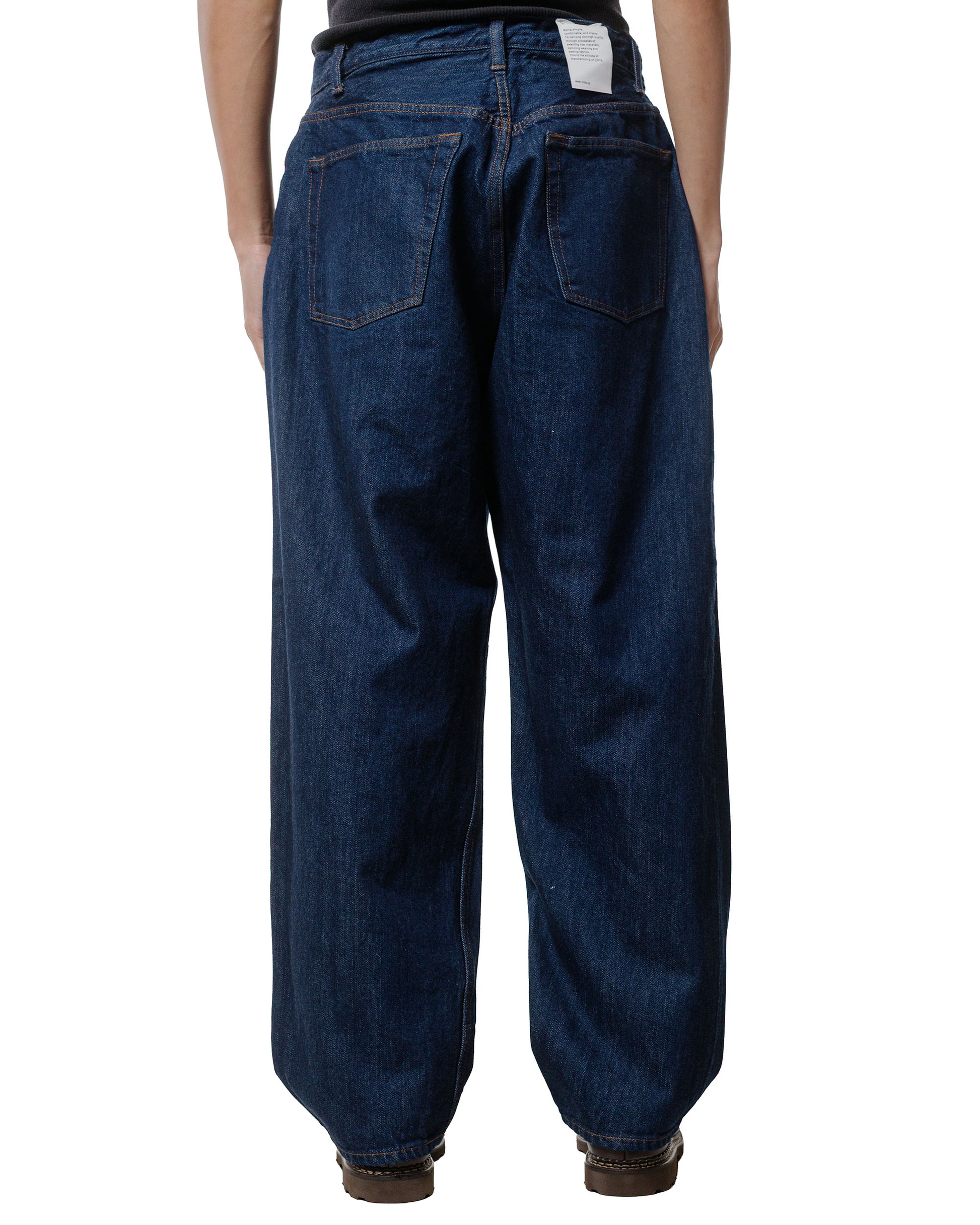 lost & found CIOTA CIOTA Baggy 5 Pockets Pants Navy One Wash