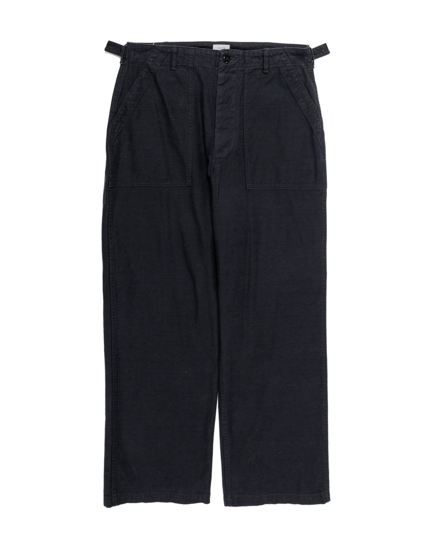 lost & found CIOTA CIOTA Baker Pants (Baggy) Black Stone Wash