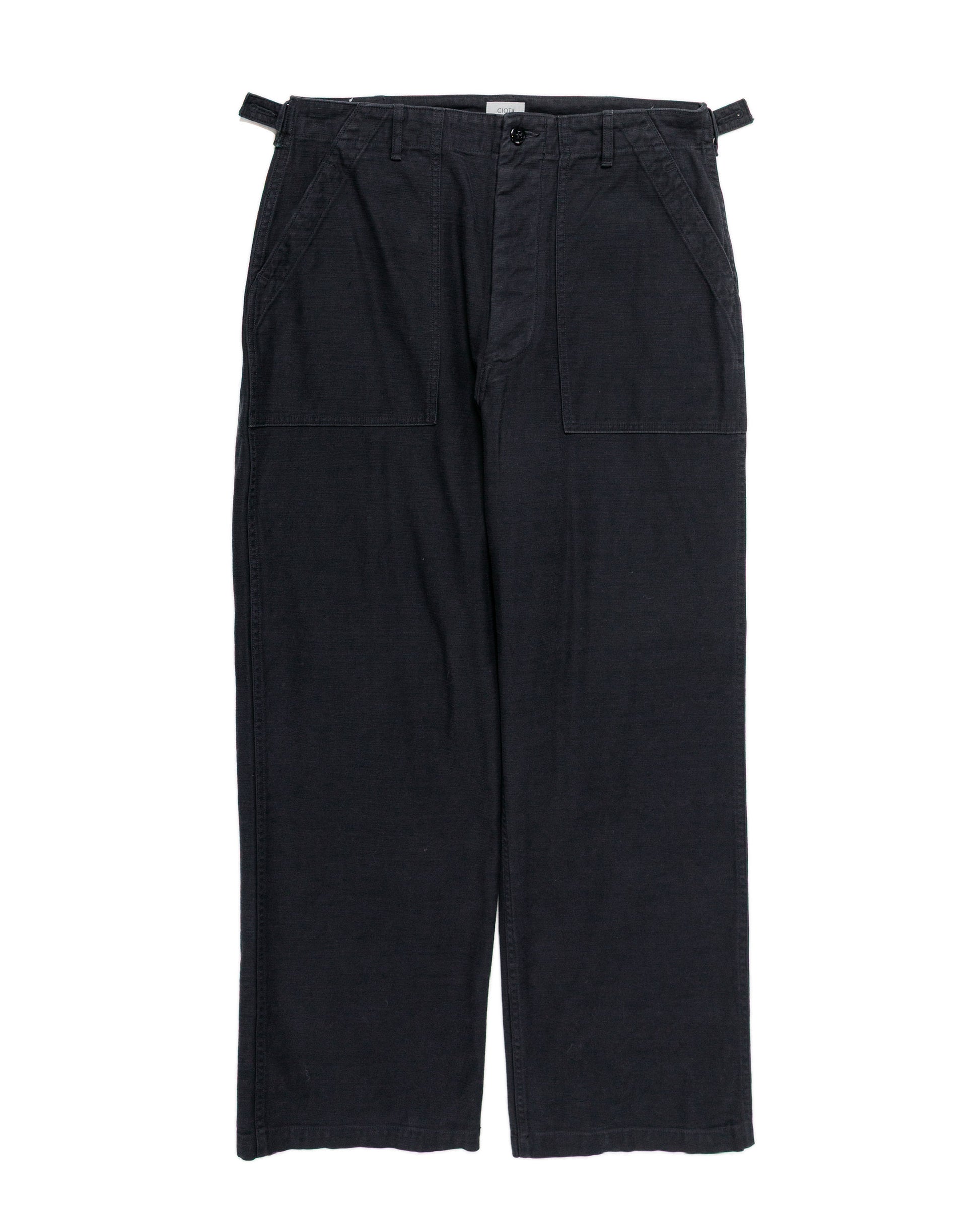 lost & found CIOTA CIOTA Baker Pants (Baggy) Black Stone Wash