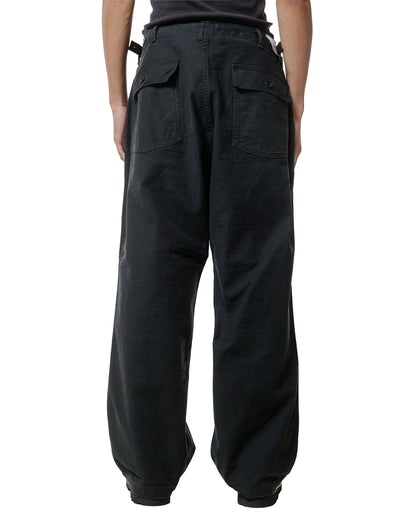 lost & found CIOTA CIOTA Baker Pants (Baggy) Black Stone Wash
