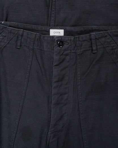 lost & found CIOTA CIOTA Baker Pants (Baggy) Black Stone Wash