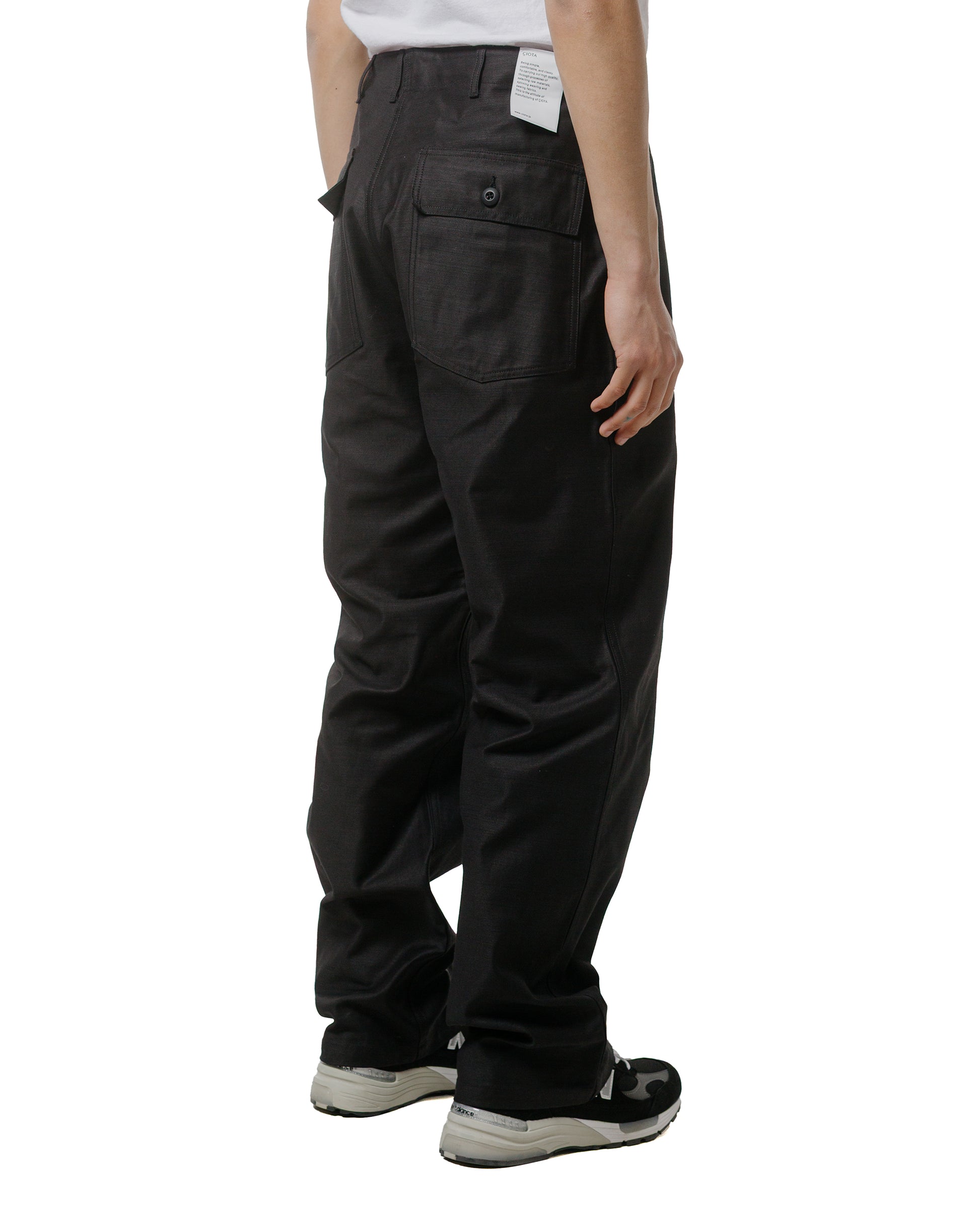 lost & found CIOTA CIOTA Baker Pants (Wide Straight) Black