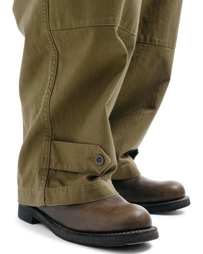 CIOTA Herringbone M-47 Field Pants Dark Olive