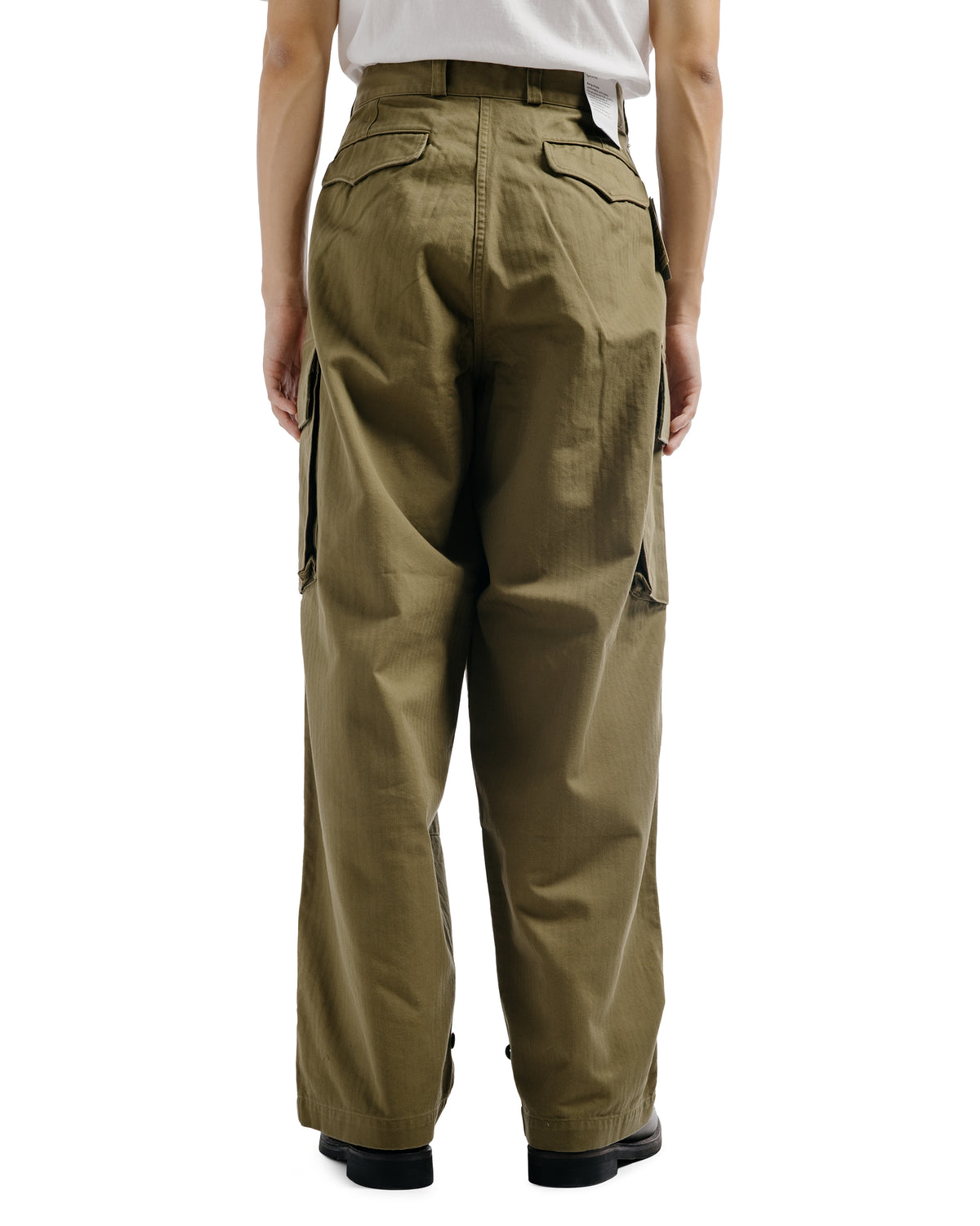 CIOTA Herringbone M-47 Field Pants Dark Olive