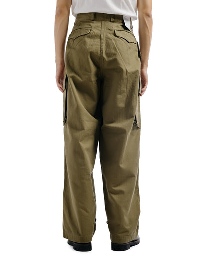 CIOTA Herringbone M-47 Field Pants Dark Olive