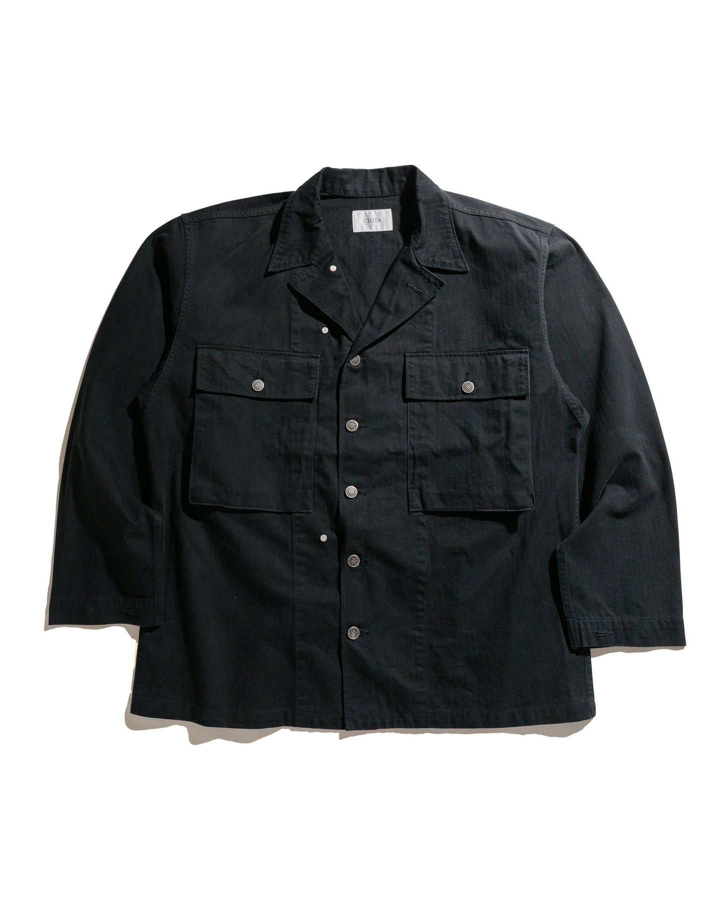 lost & found CIOTA CIOTA M-43 HBT Jacket (Stone Wash) Black