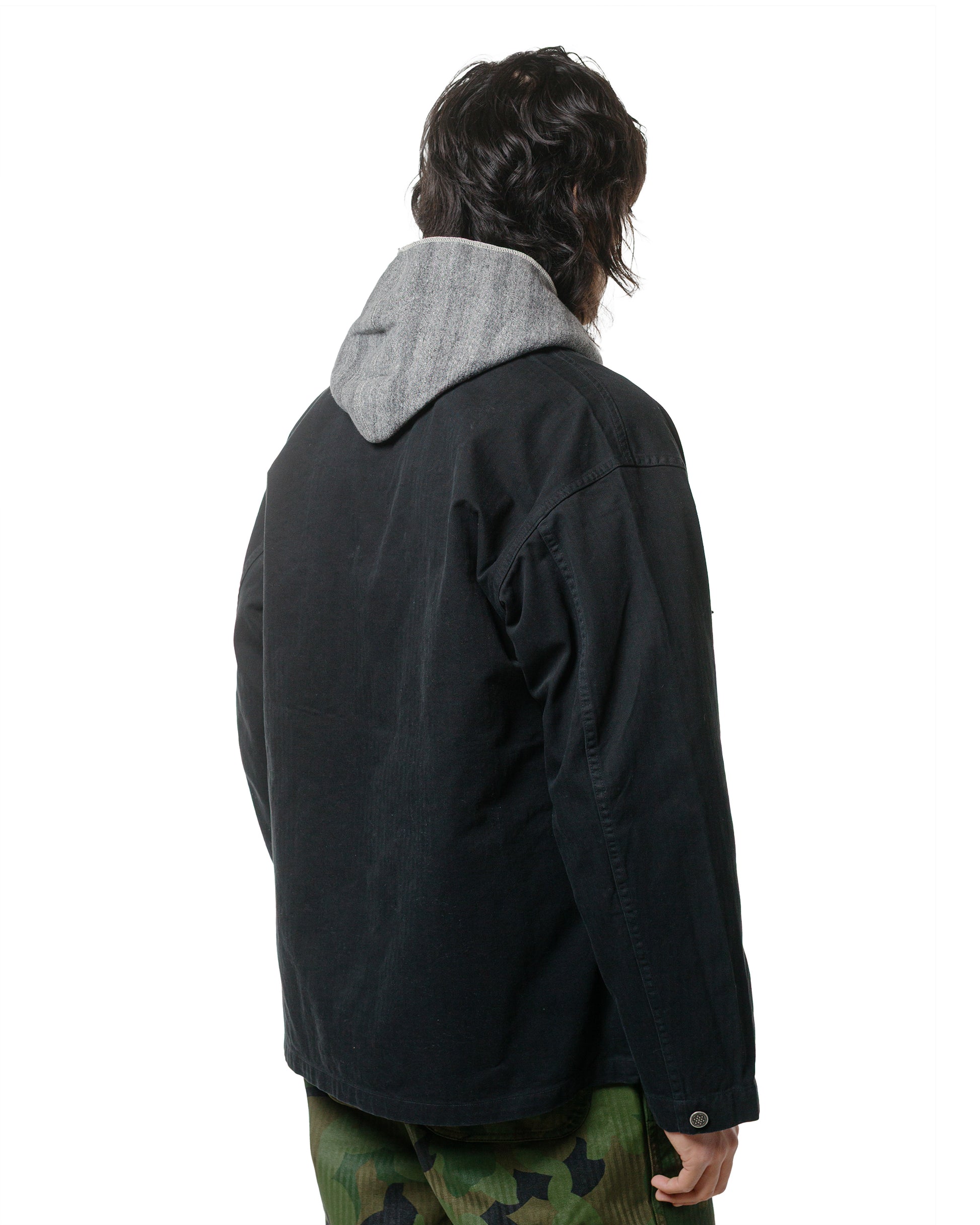 lost & found CIOTA CIOTA M-43 HBT Jacket (Stone Wash) Black