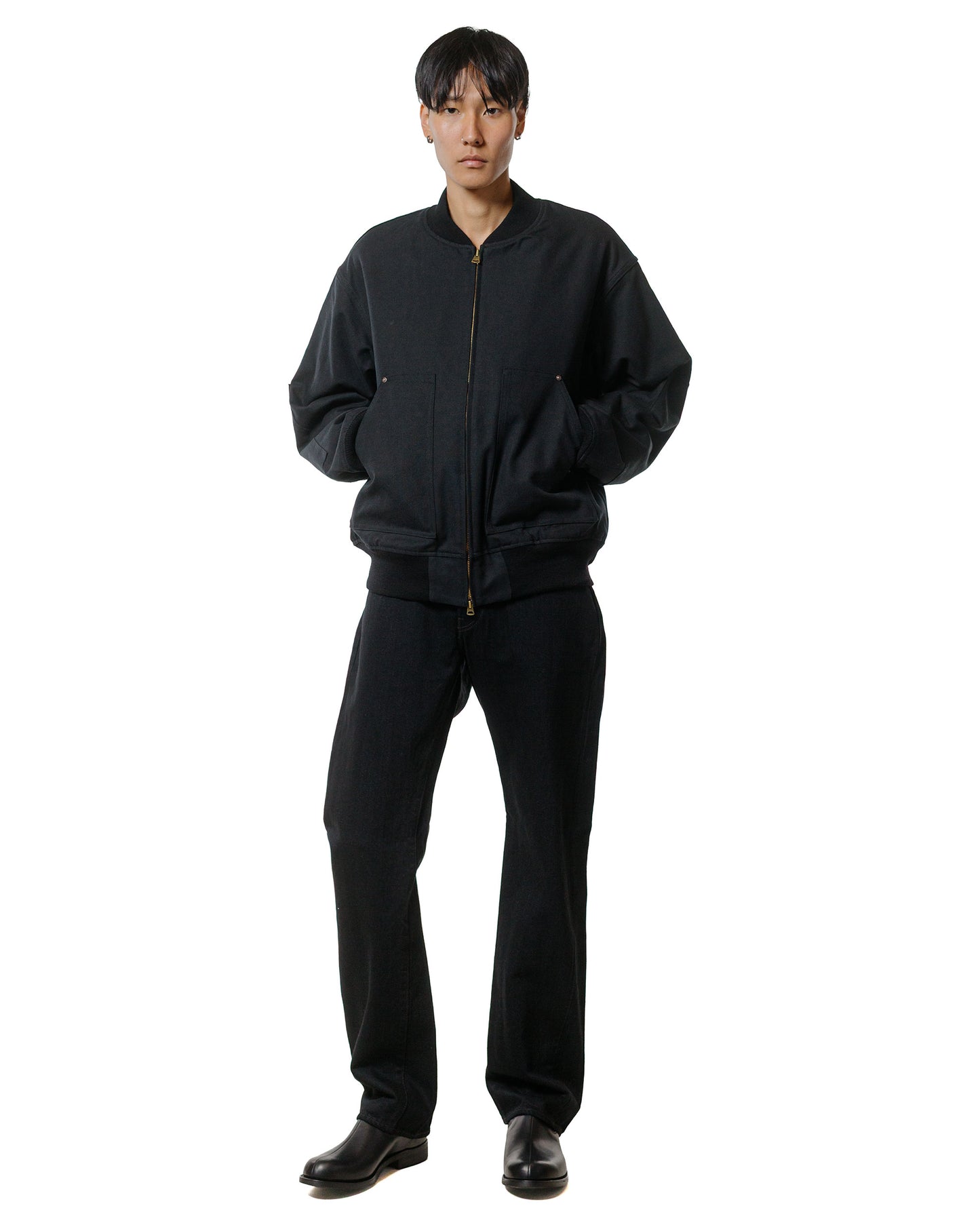 lost & found CIOTA CIOTA Straight 5 Pocket Pants Black One Wash