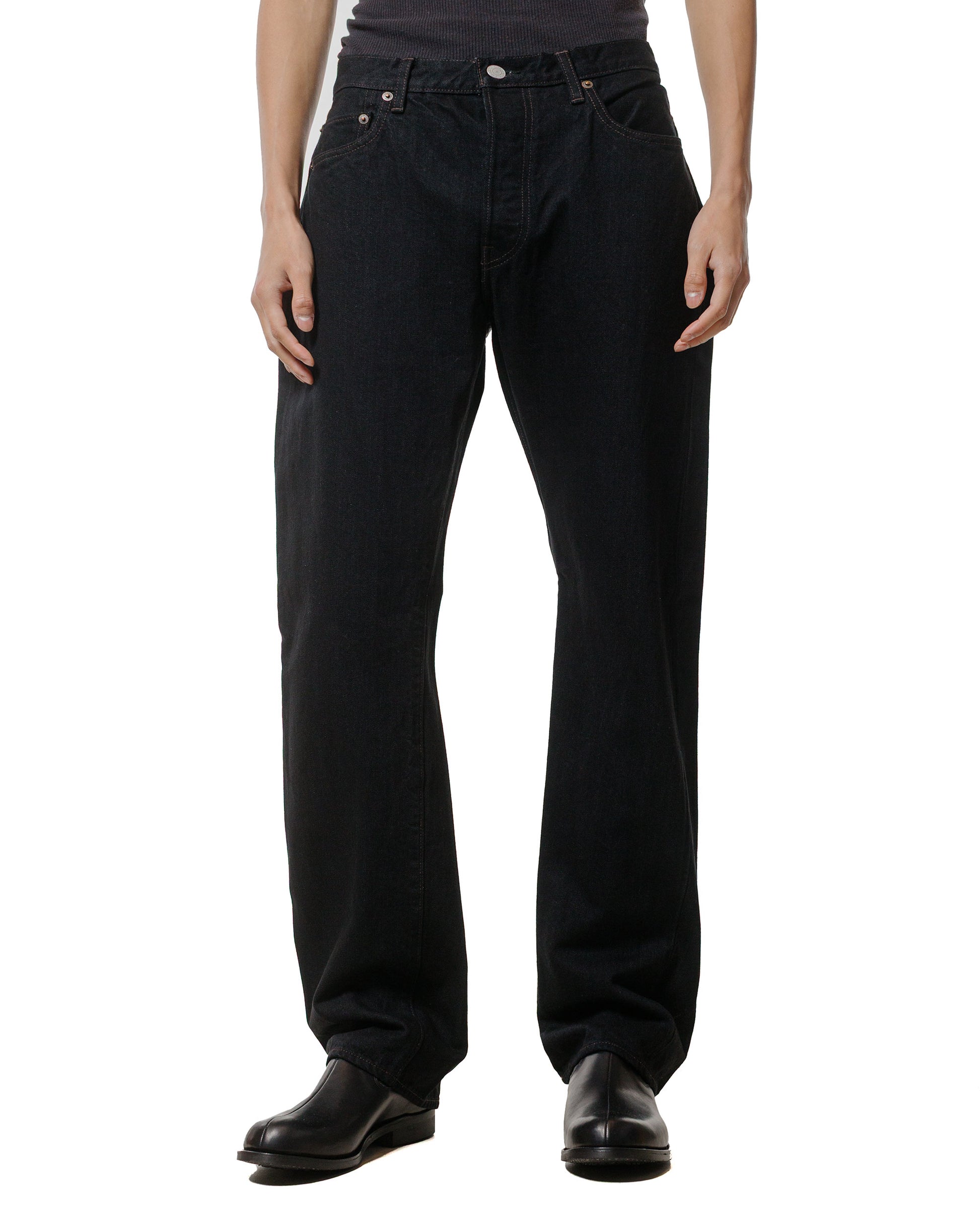 lost & found CIOTA CIOTA Straight 5 Pocket Pants Black One Wash