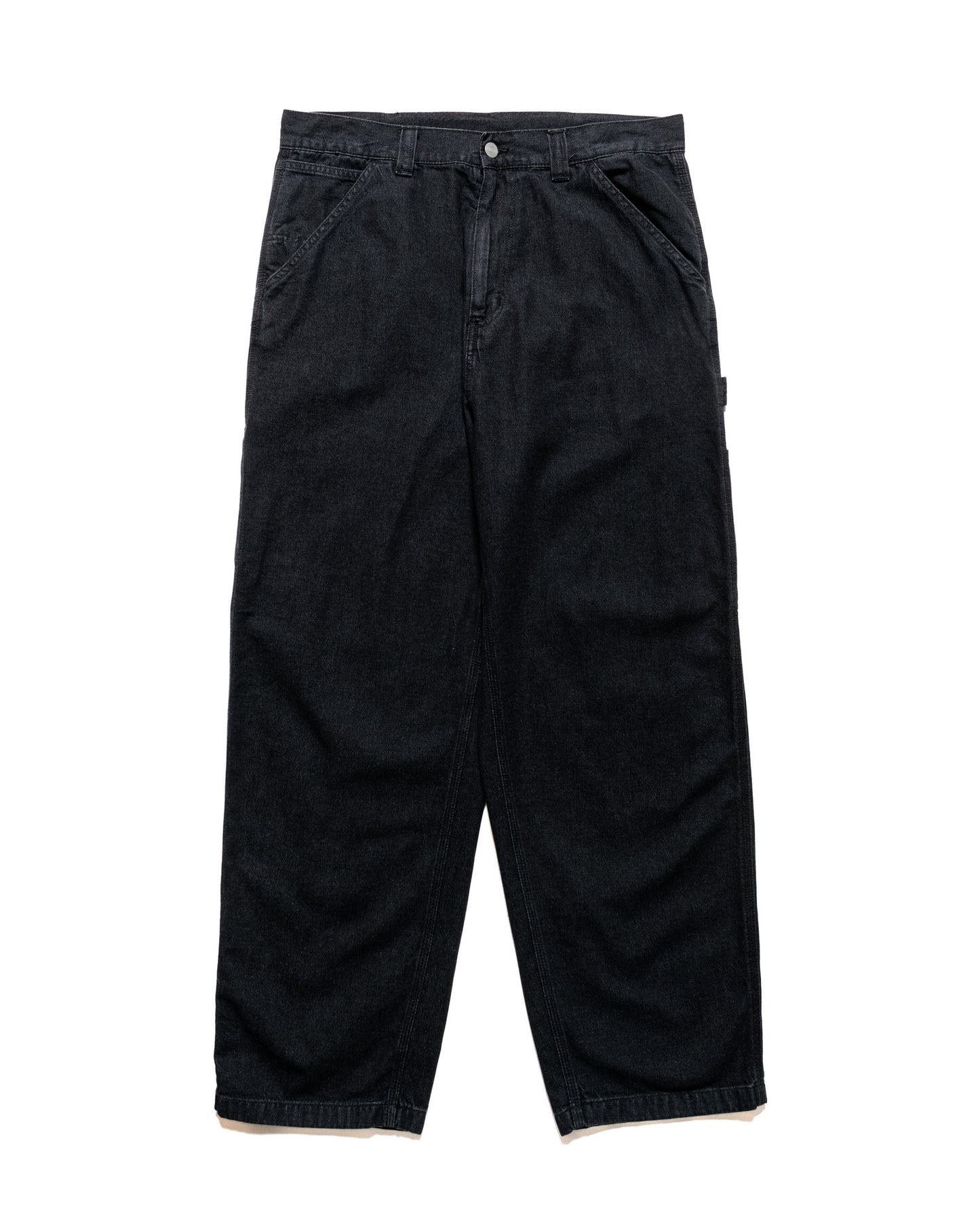 lost & found Carhartt Work In Progress Carhartt W.I.P. OG Loose Fit Single Knee Pant Black Stone Washed