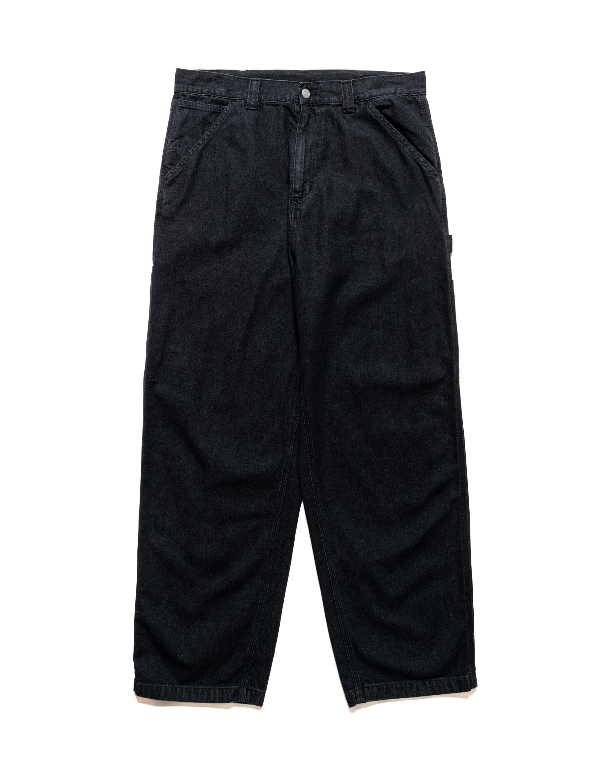 lost & found Carhartt Work In Progress Carhartt W.I.P. OG Loose Fit Single Knee Pant Black Stone Washed