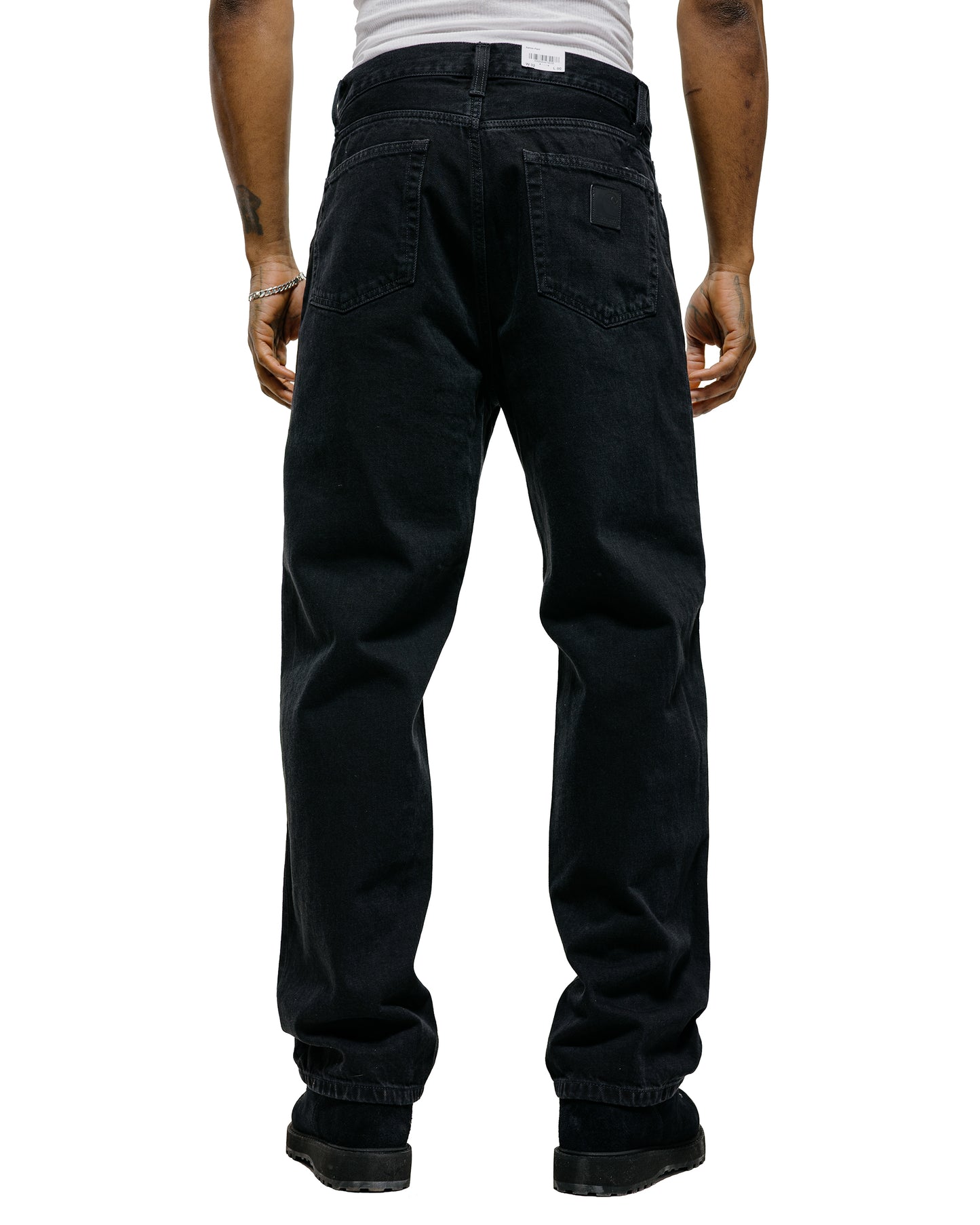 lost & found Carhartt Work In Progress Carhartt W.I.P. Aaron Pant Black Stone Washed