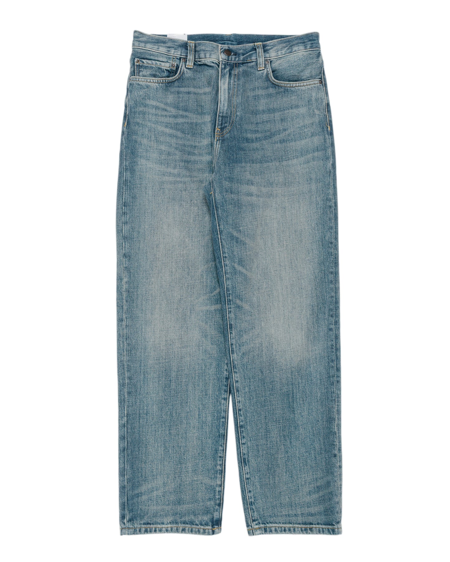 lost & found Carhartt Work In Progress Carhartt W.I.P. Aaron Pant Blue Worn Used Wash