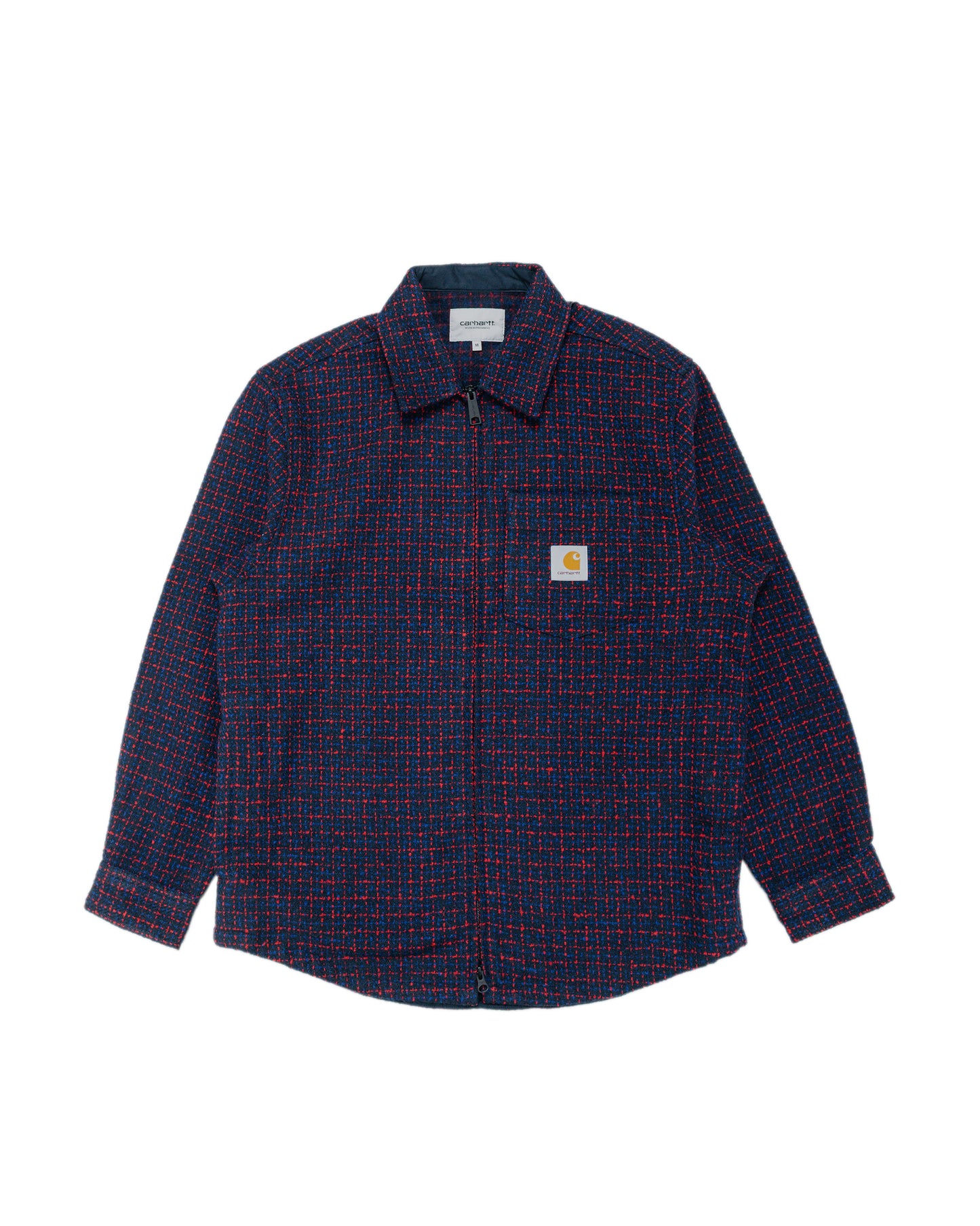 lost & found Carhartt Work In Progress Carhartt W.I.P. Bellamy Check Shirt Jacket Deep Night