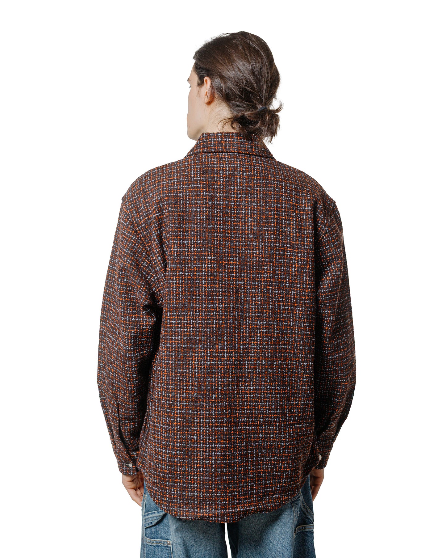 lost & found Carhartt Work In Progress Carhartt W.I.P. Bellamy Check Shirt Jacket Tobacco