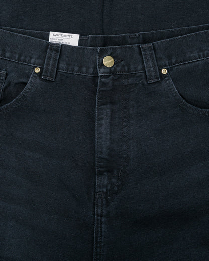 lost & found Carhartt Work In Progress Carhartt W.I.P. Brandon Pant Black Grind Wash