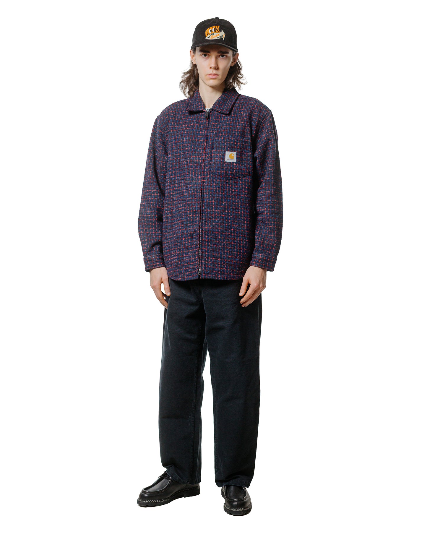 lost & found Carhartt Work In Progress Carhartt W.I.P. Brandon Pant Black Grind Wash