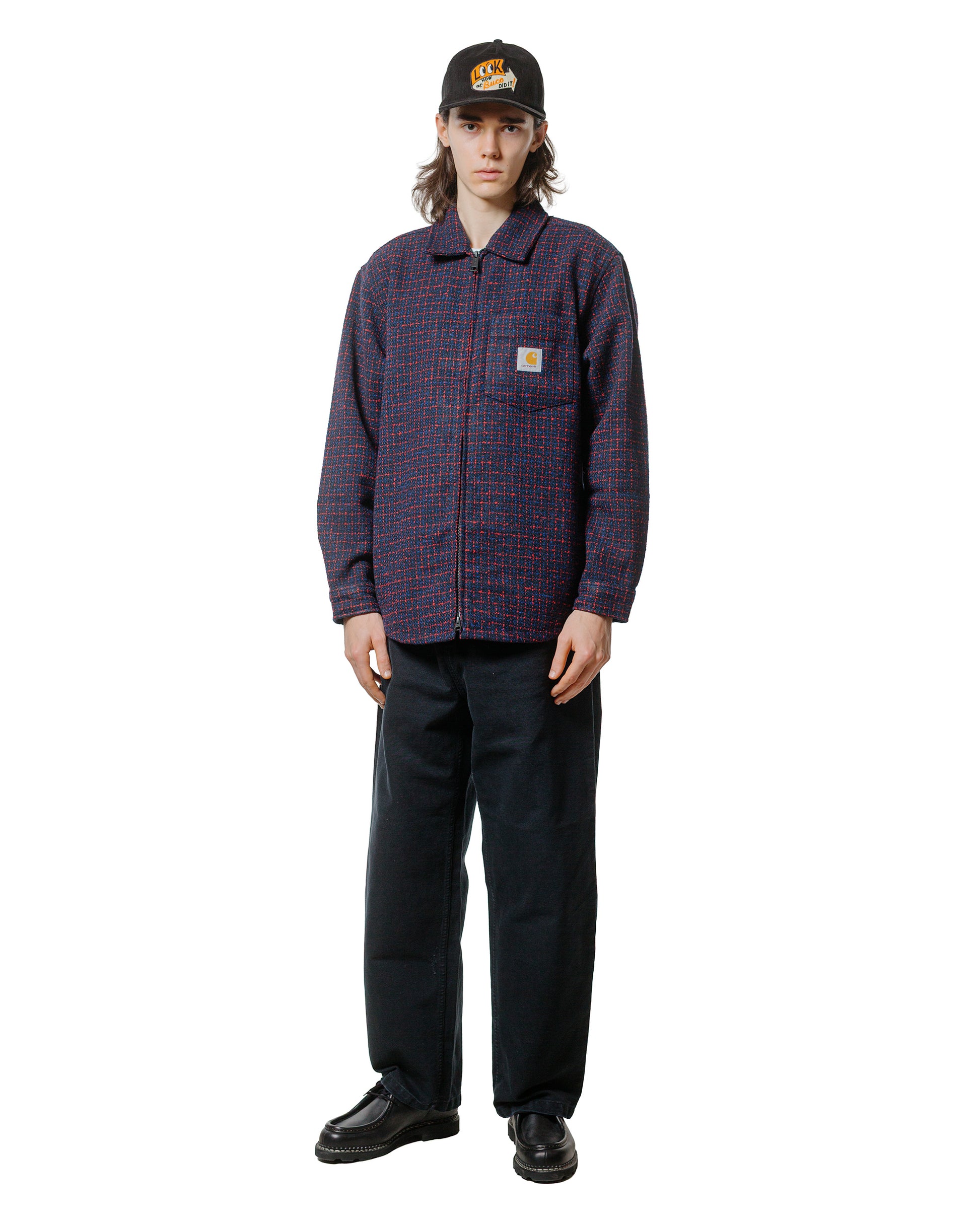 lost & found Carhartt Work In Progress Carhartt W.I.P. Brandon Pant Black Grind Wash