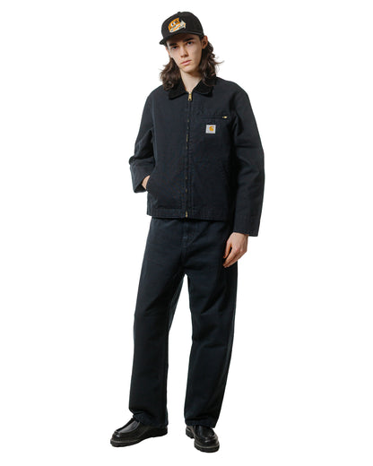 lost & found Carhartt Work In Progress Carhartt W.I.P. Detroit Jacket Black Rinsed