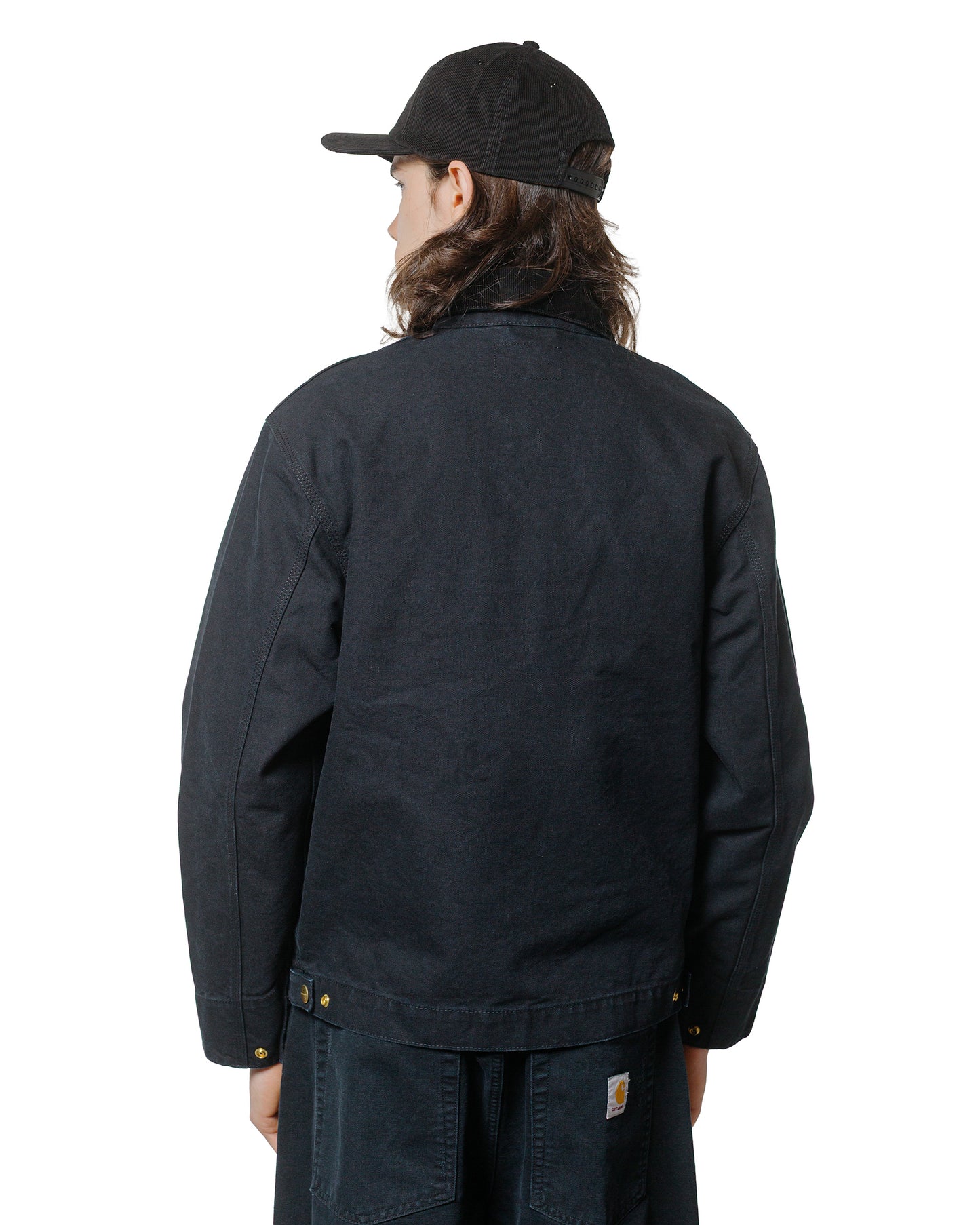 lost & found Carhartt Work In Progress Carhartt W.I.P. Detroit Jacket Black Rinsed