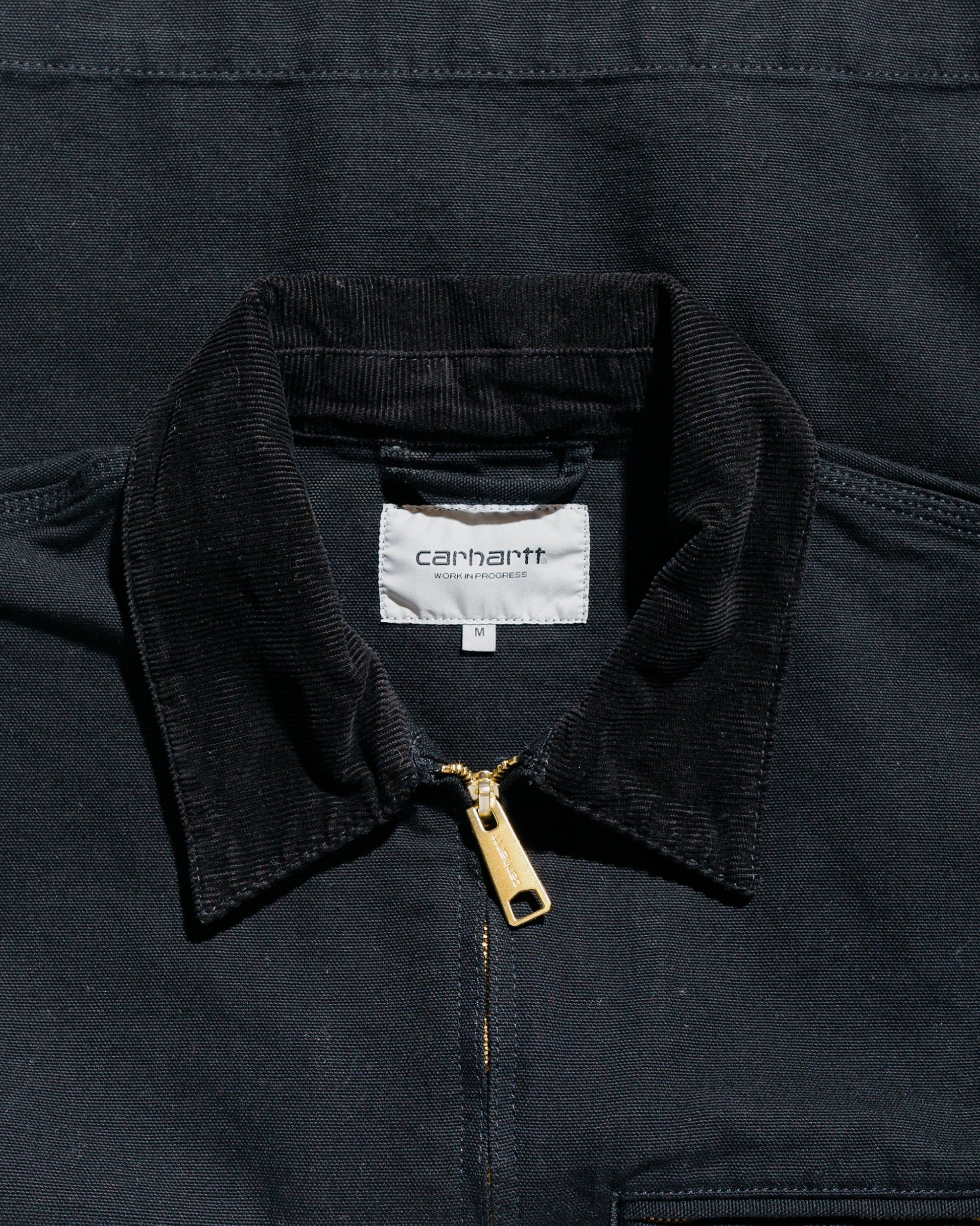 lost & found Carhartt Work In Progress Carhartt W.I.P. Detroit Jacket Black Rinsed