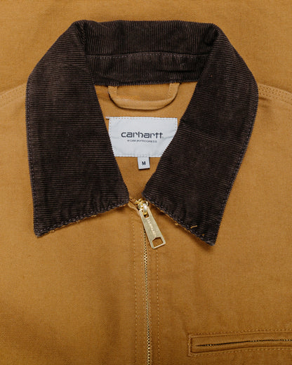 lost & found Carhartt Work In Progress Carhartt W.I.P. Detroit Jacket Hamilton Brown/Tobacco Rinsed