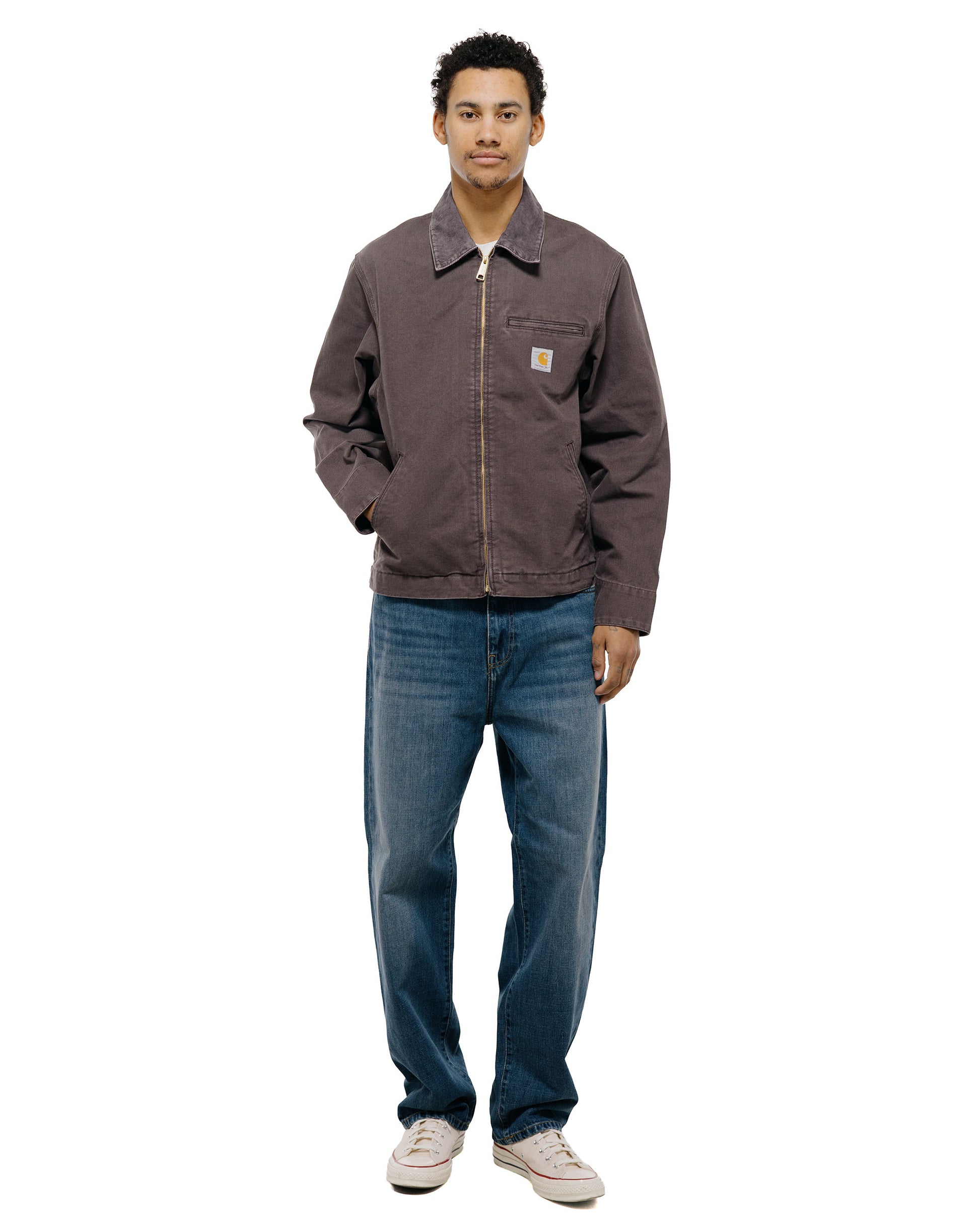 Carhartt W.I.P. Detroit Jacket Shale/Shale Stone Canvas
