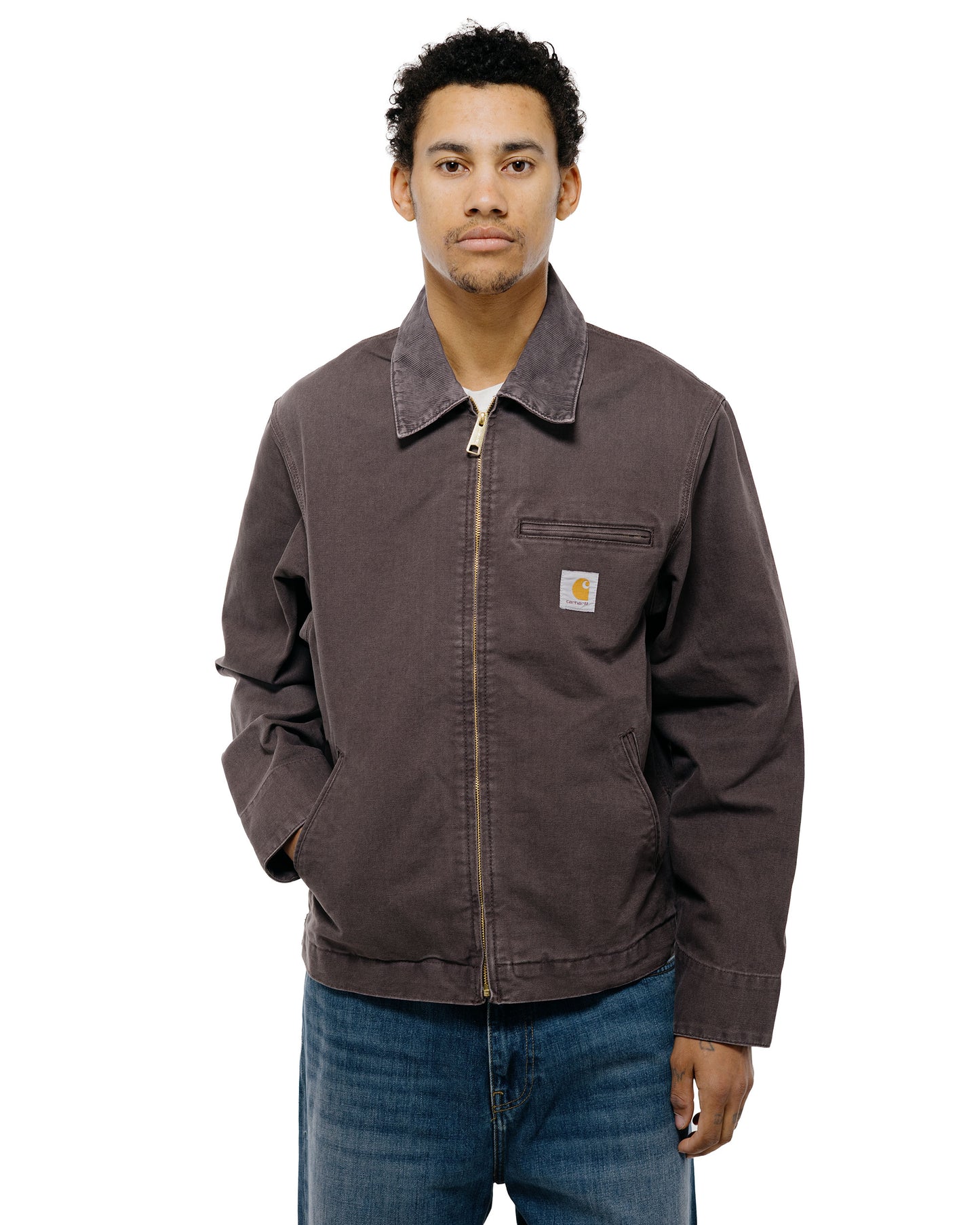 Carhartt W.I.P. Detroit Jacket Shale/Shale Stone Canvas