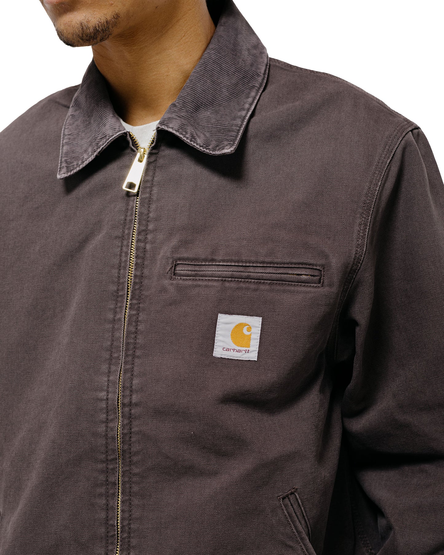 Carhartt W.I.P. Detroit Jacket Shale/Shale Stone Canvas