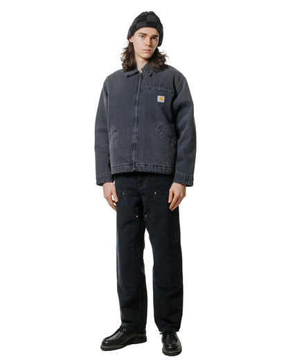 lost & found Carhartt Work In Progress Carhartt W.I.P. Double Knee Pant Black Grind Wash