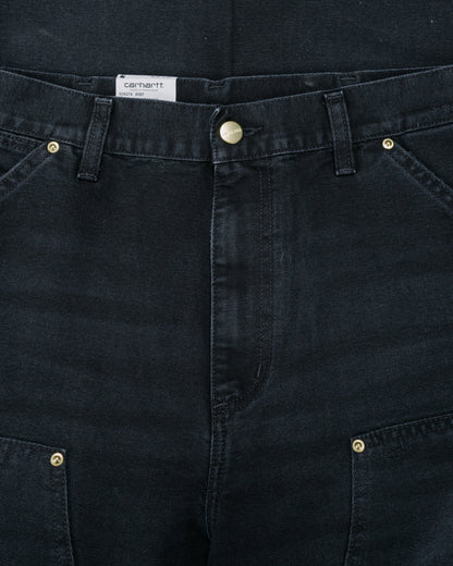 lost & found Carhartt Work In Progress Carhartt W.I.P. Double Knee Pant Black Grind Wash