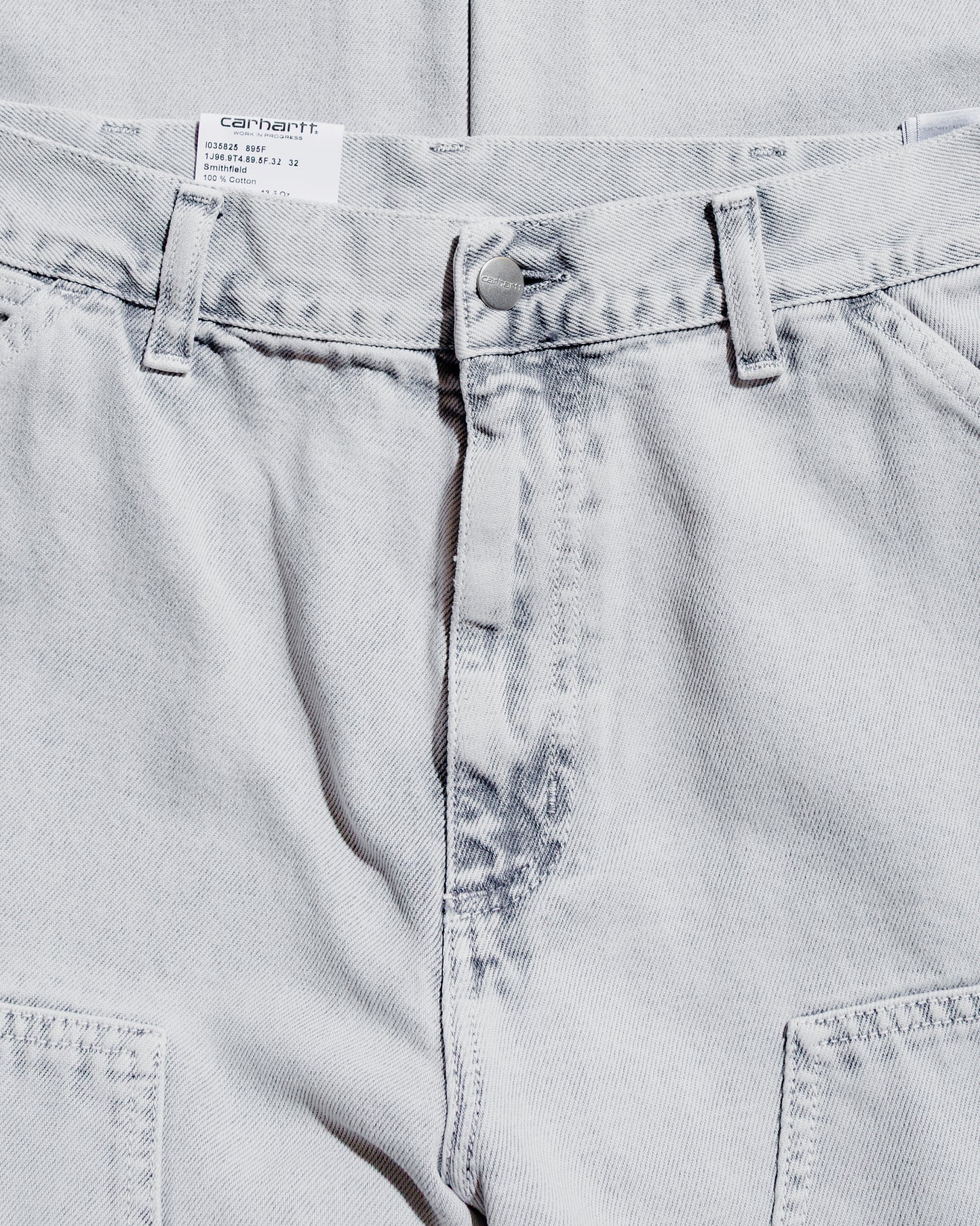 lost & found Carhartt Work In Progress Carhartt W.I.P. Double Knee Pant Canvas Black Chalk Wash