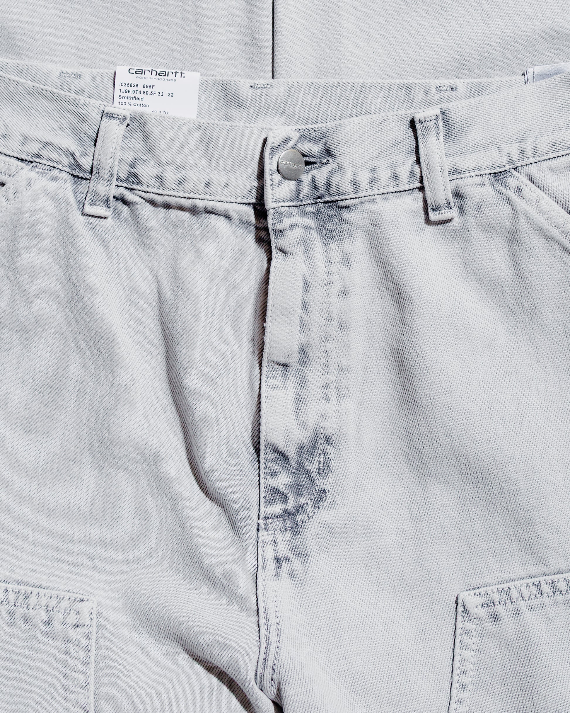 lost & found Carhartt Work In Progress Carhartt W.I.P. Double Knee Pant Canvas Black Chalk Wash