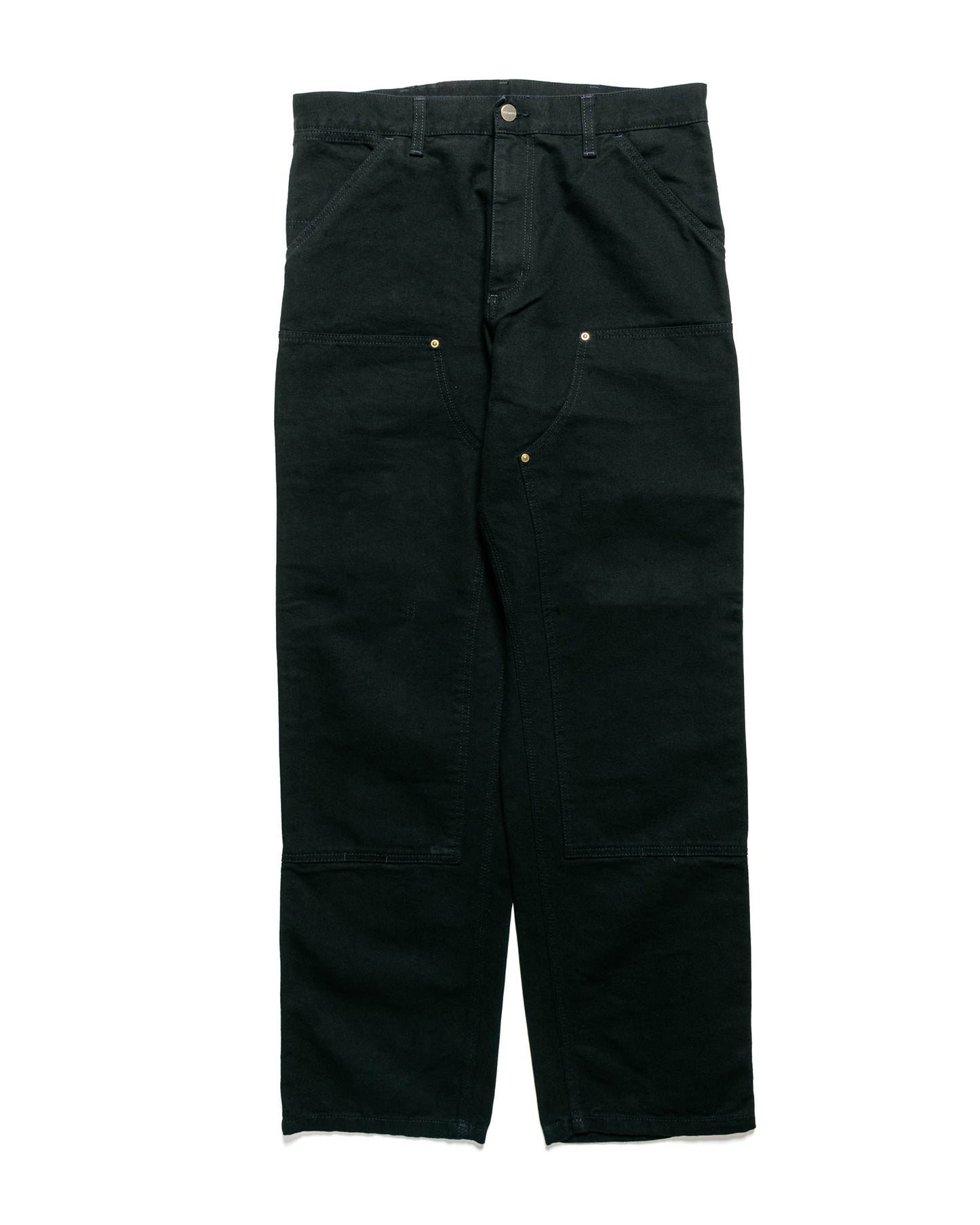 lost & found Carhartt Work In Progress Carhartt W.I.P. Double Knee Pant Canvas Black Rinsed