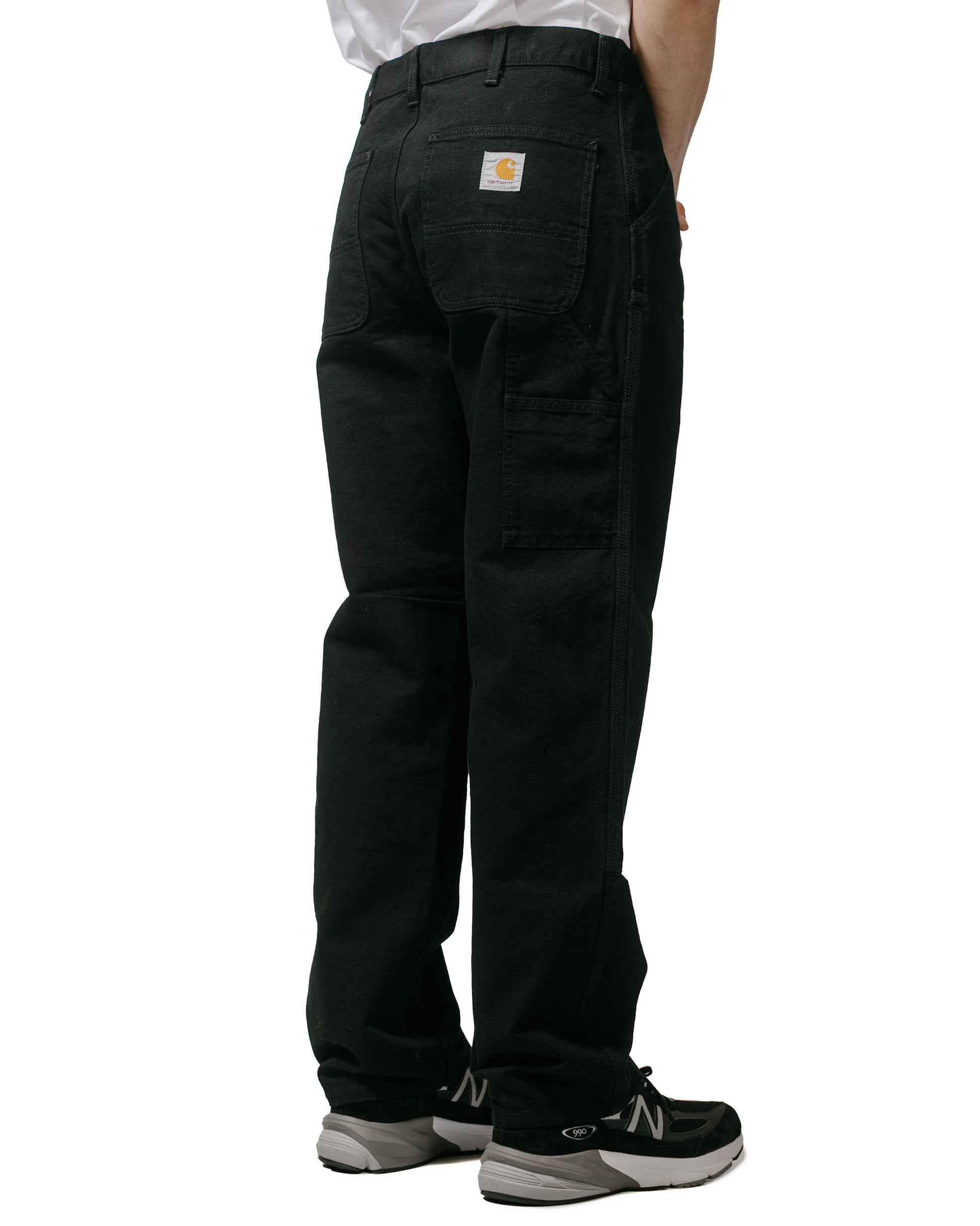 lost & found Carhartt Work In Progress Carhartt W.I.P. Double Knee Pant Canvas Black Rinsed
