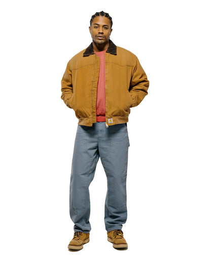 lost & found Carhartt Work In Progress Carhartt W.I.P. Double Knee Pant Cozy Blue Stone Canvas