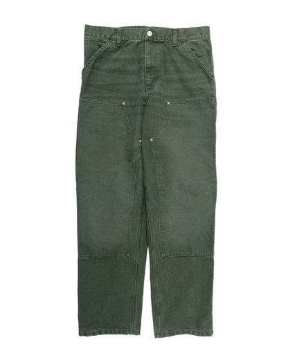 lost & found Carhartt Work In Progress Carhartt W.I.P. Double Knee Pant Olive Stone Canvas