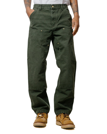 lost & found Carhartt Work In Progress Carhartt W.I.P. Double Knee Pant Olive Stone Canvas