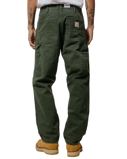 lost & found Carhartt Work In Progress Carhartt W.I.P. Double Knee Pant Olive Stone Canvas