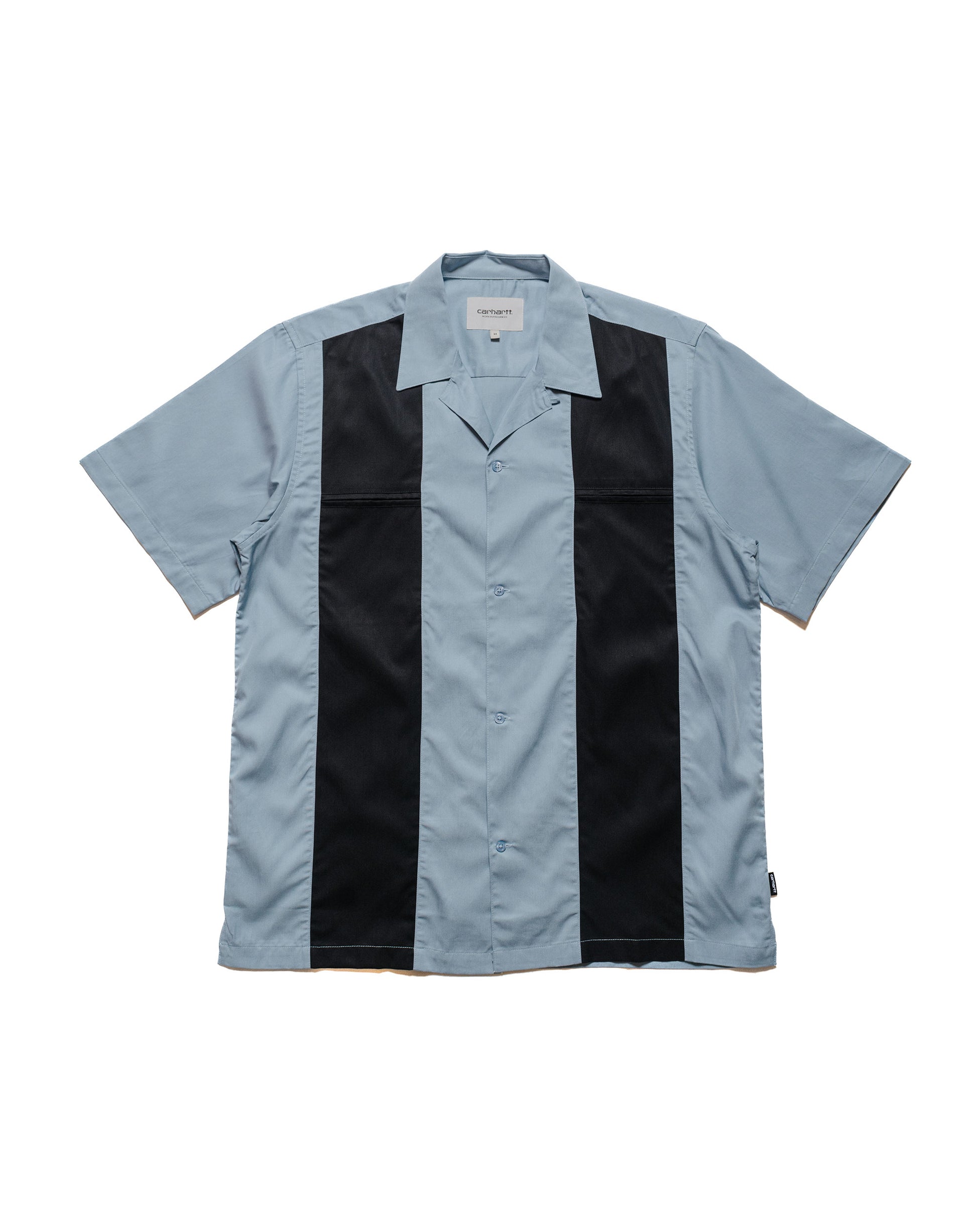 lost & found Carhartt Work In Progress Carhartt W.I.P. Durango Shirt Frosted Blue/Black