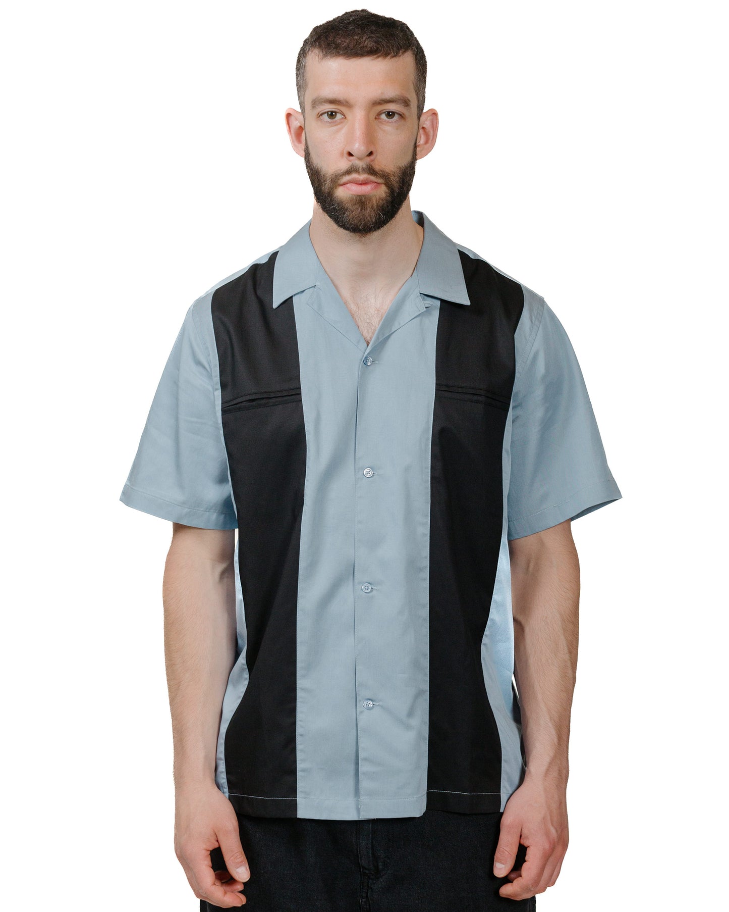 lost & found Carhartt Work In Progress Carhartt W.I.P. Durango Shirt Frosted Blue/Black