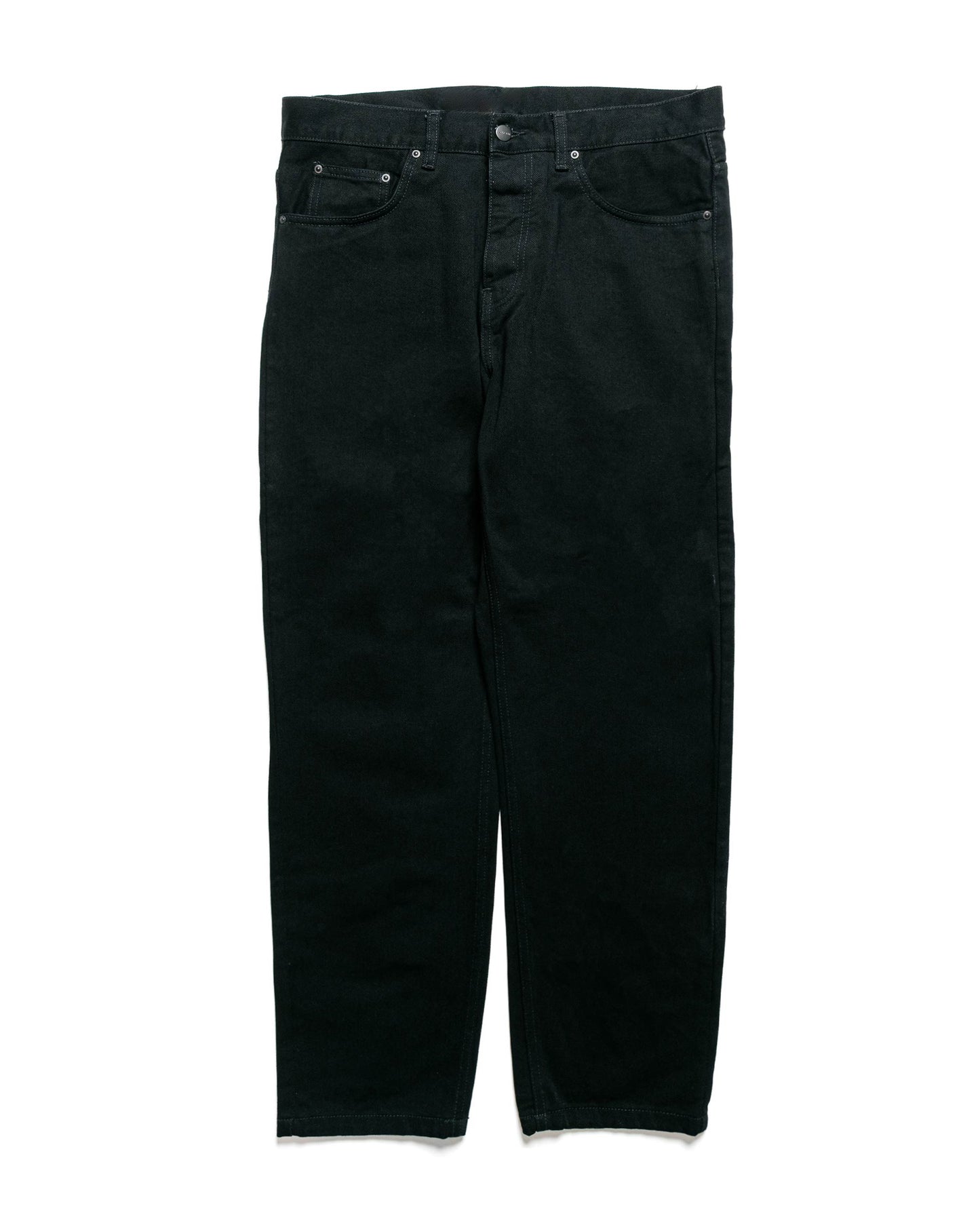 lost & found Carhartt Work In Progress Carhartt W.I.P. Newel Pant Denim Black One Wash