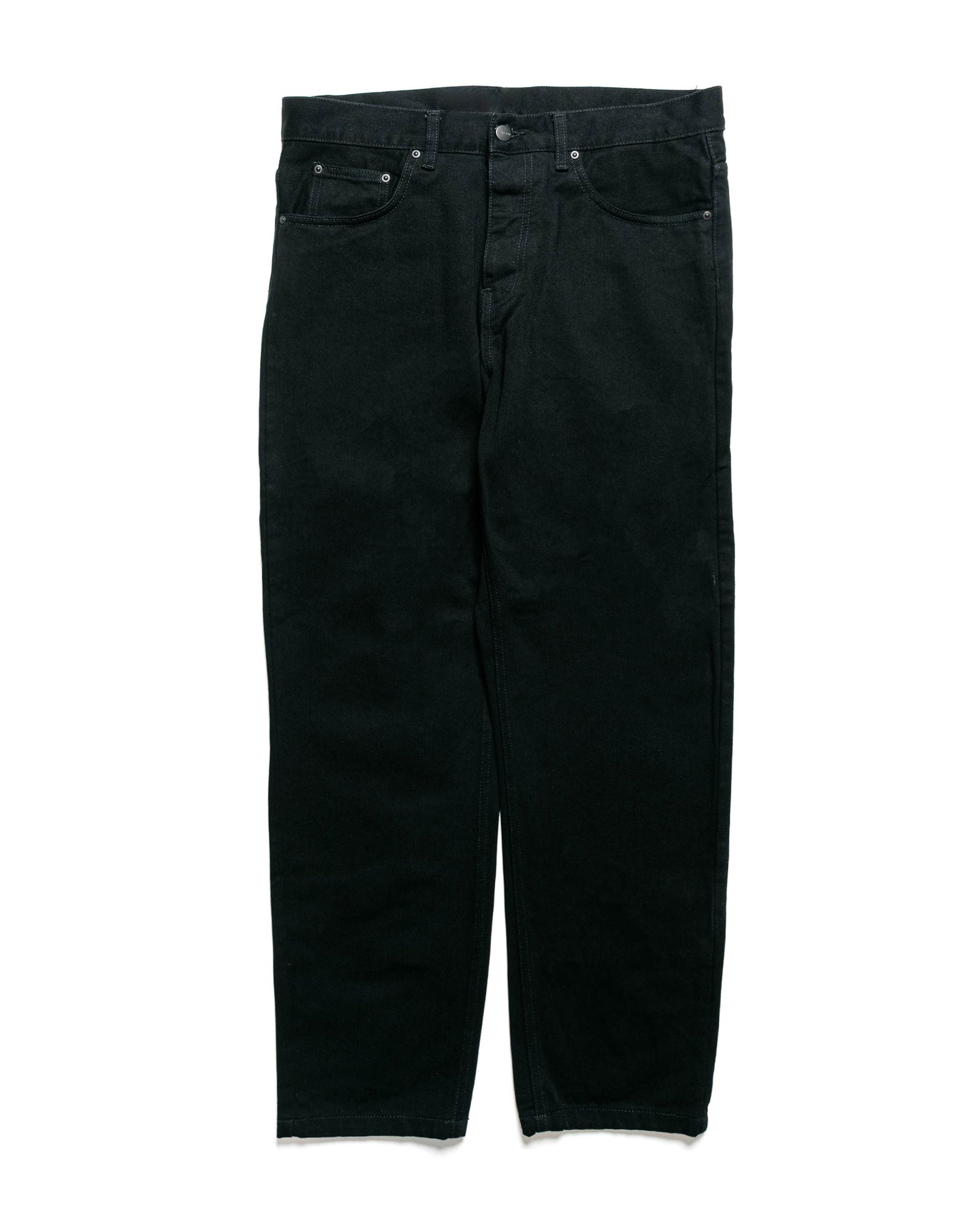 lost & found Carhartt Work In Progress Carhartt W.I.P. Newel Pant Denim Black One Wash