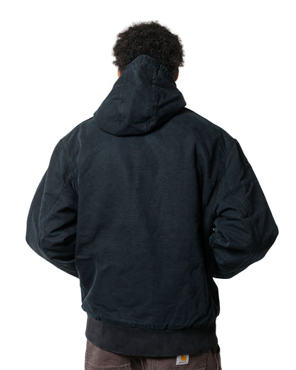 lost & found Carhartt Work In Progress Carhartt W.I.P. OG Active Jacket Black Stone Canvas