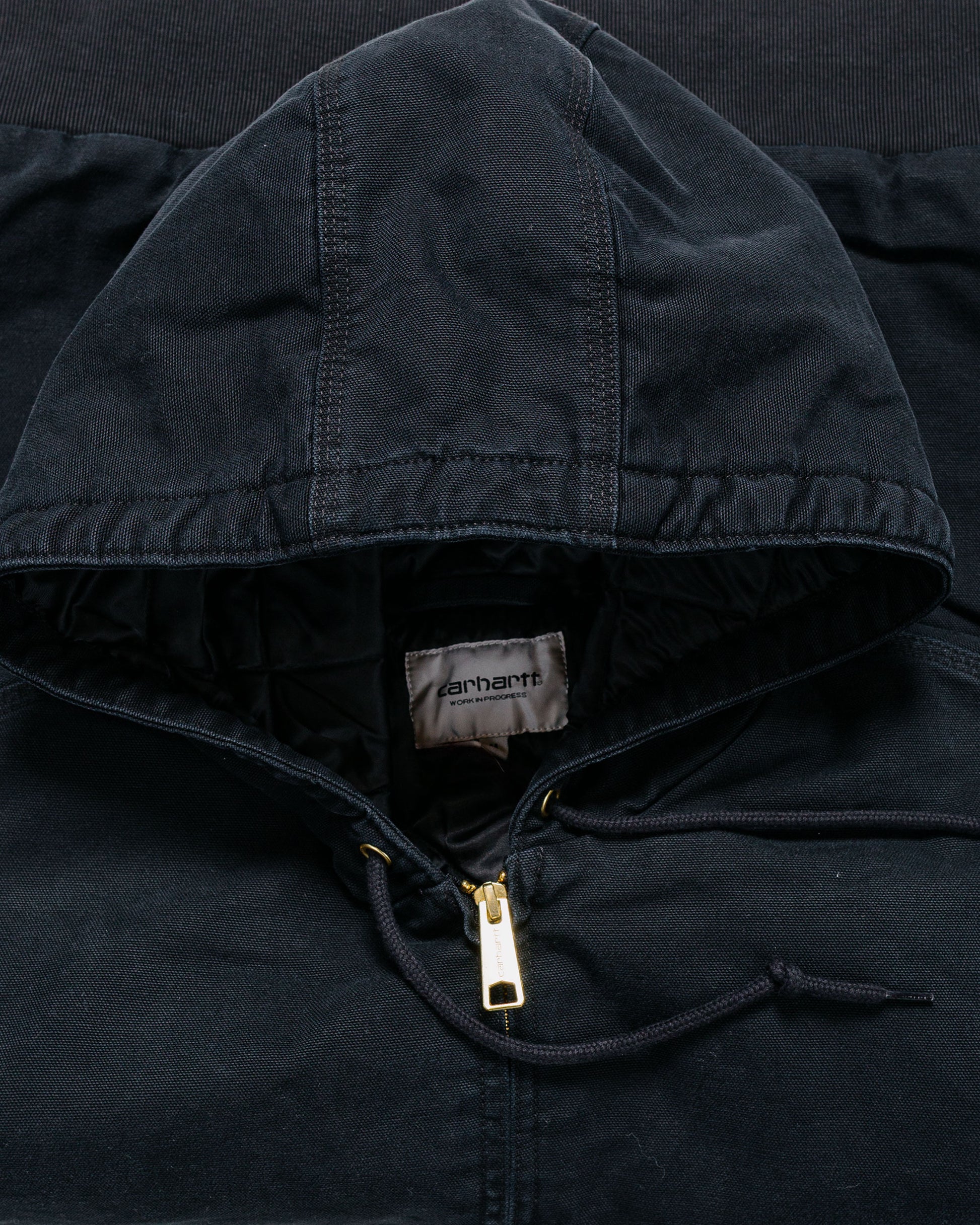 lost & found Carhartt Work In Progress Carhartt W.I.P. OG Active Jacket Black Stone Canvas
