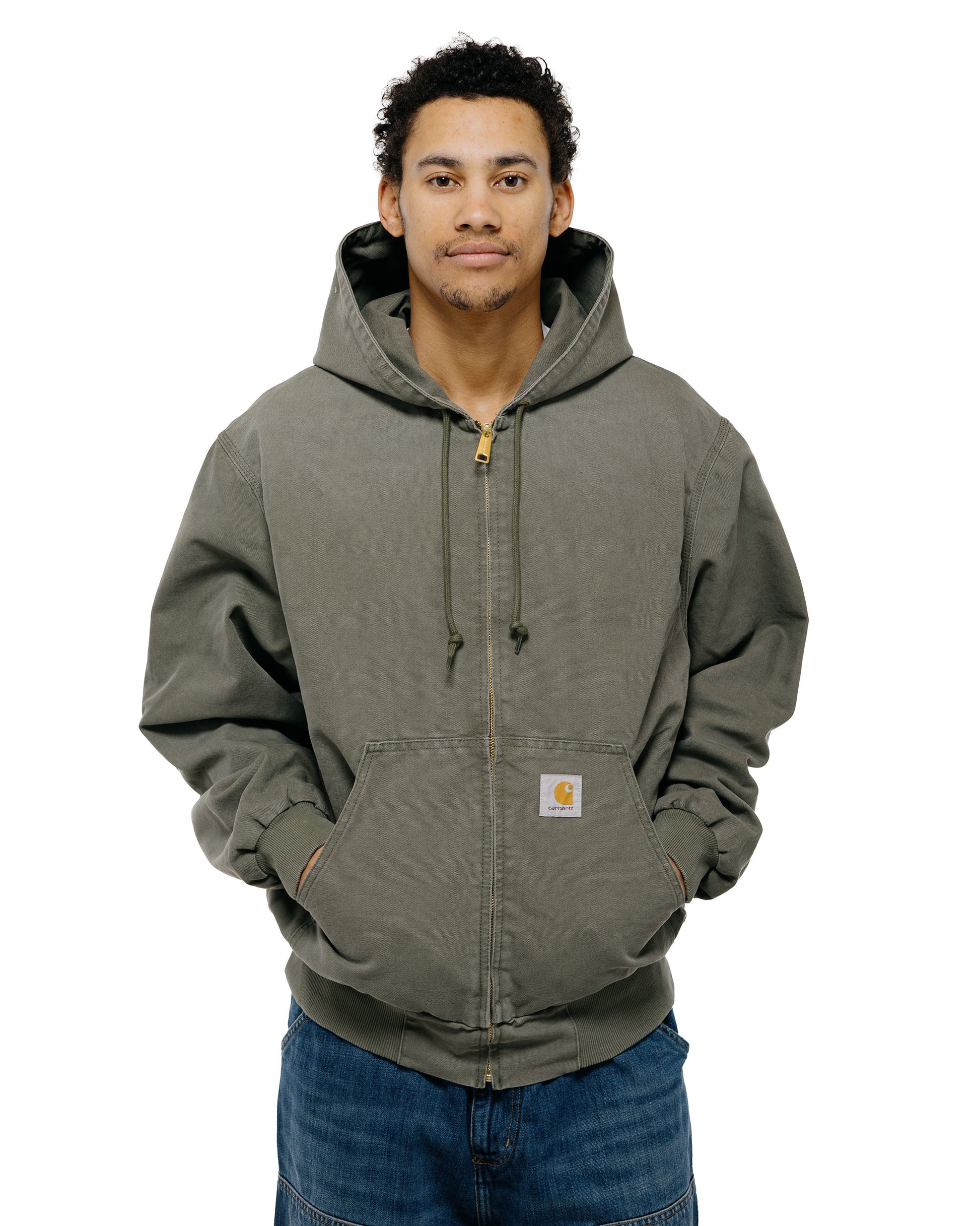 Carhartt W.I.P. OG Active Jacket Leaf Stone Canvas